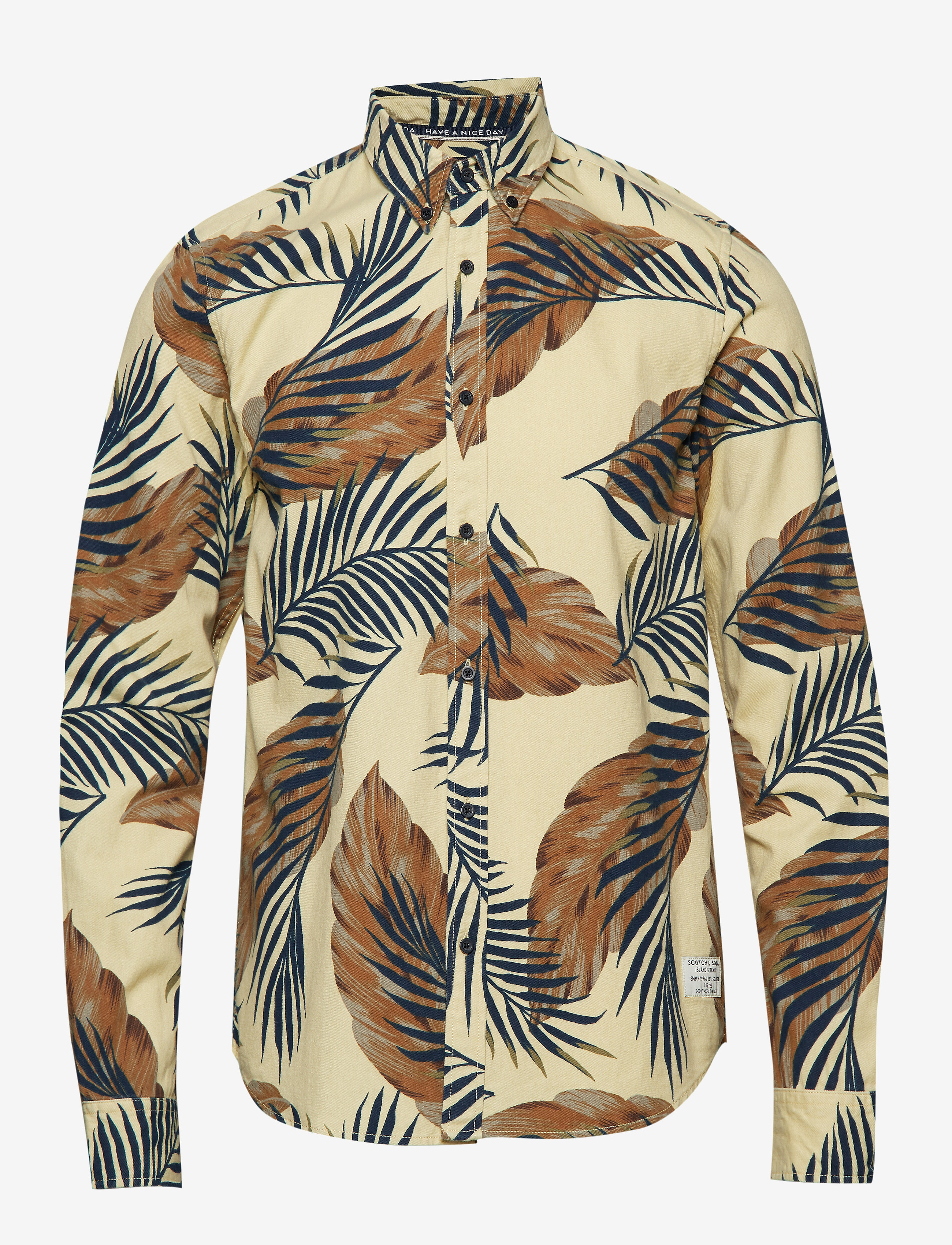 Scotch & Soda - REGULAR FIT - All-over printed twill shirt - combo c - 0