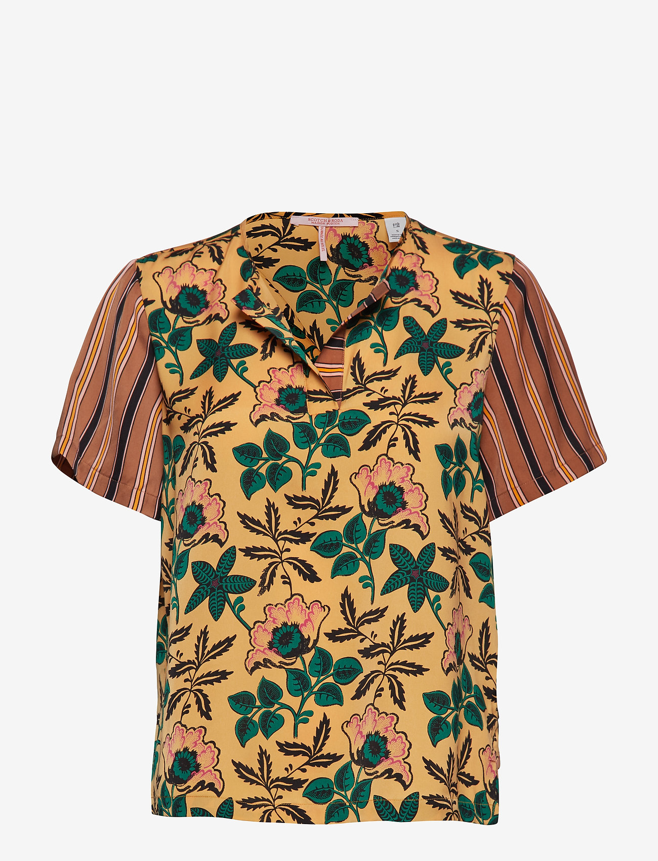 Mixed print top - COMBO L