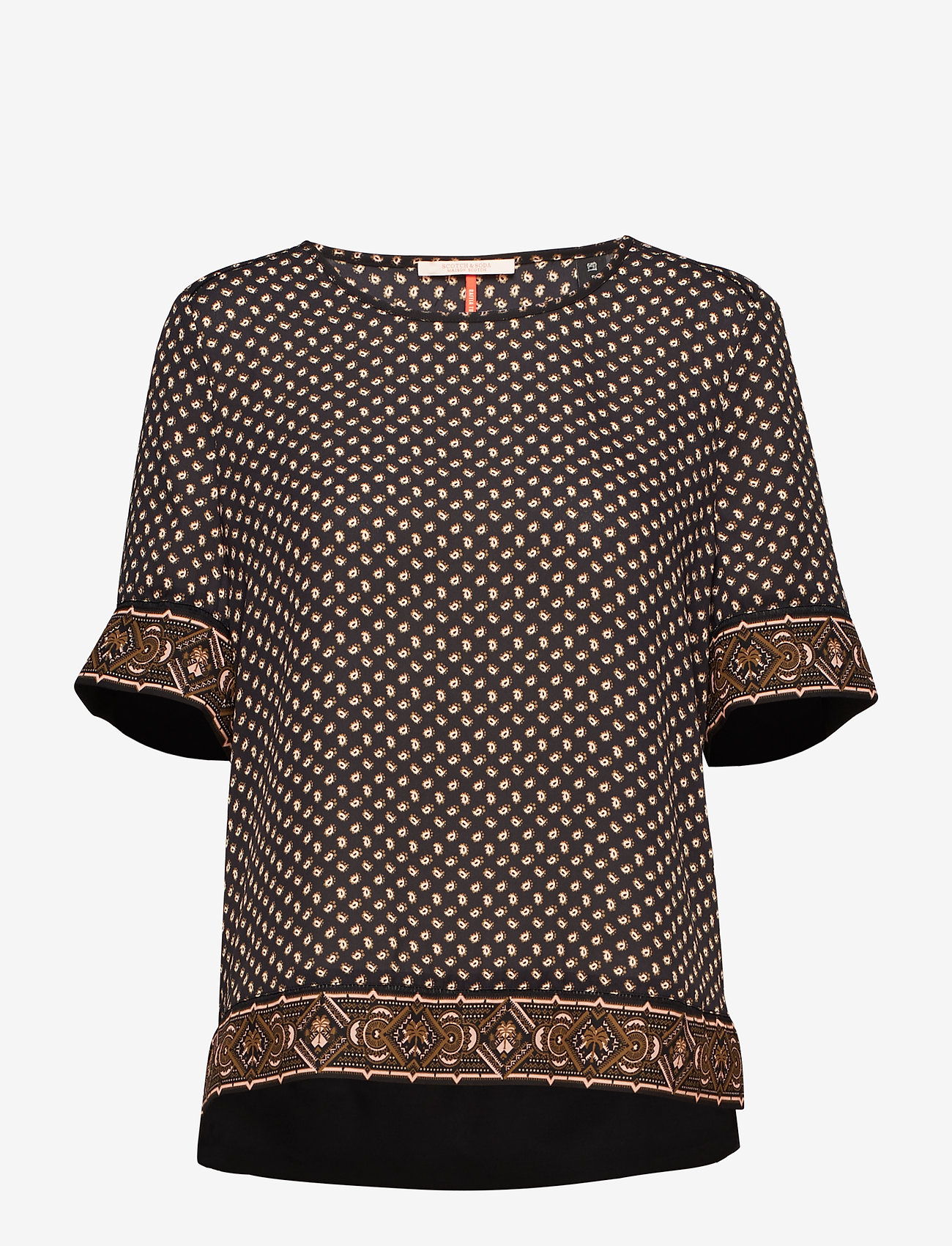 Scotch & Soda - Allover printed ladder top - combo p - 0