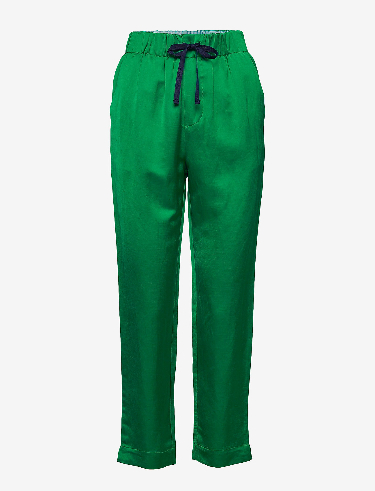 Scotch & Soda - Tailored jogger pants in viscose-linen quality - palm green - 0