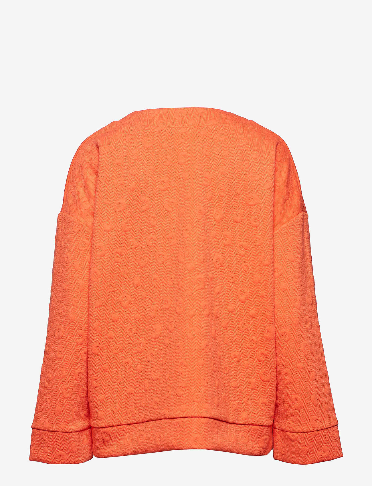 Scotch & Soda - Jacquard sweat blazer - coral - 1