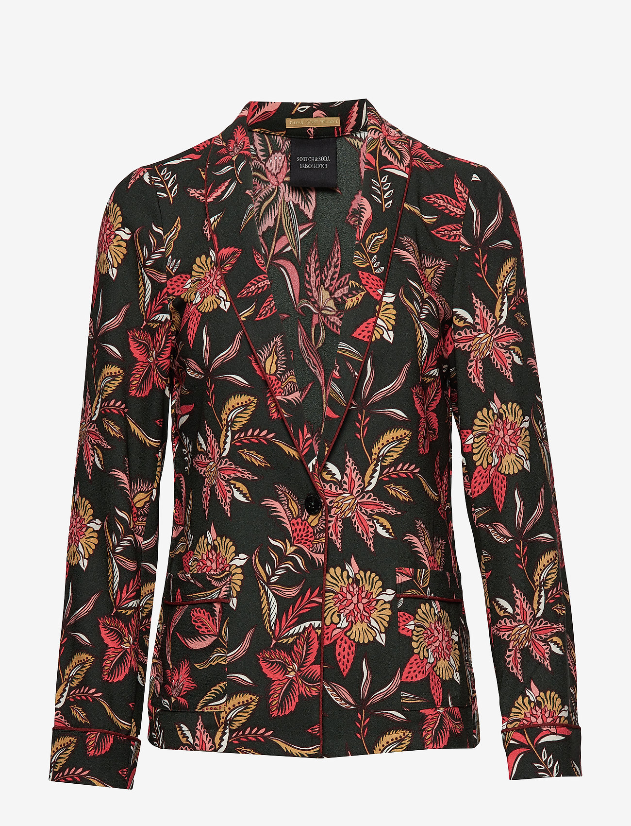 Scotch & Soda - Drapey blazer in various prints - combo t - 0