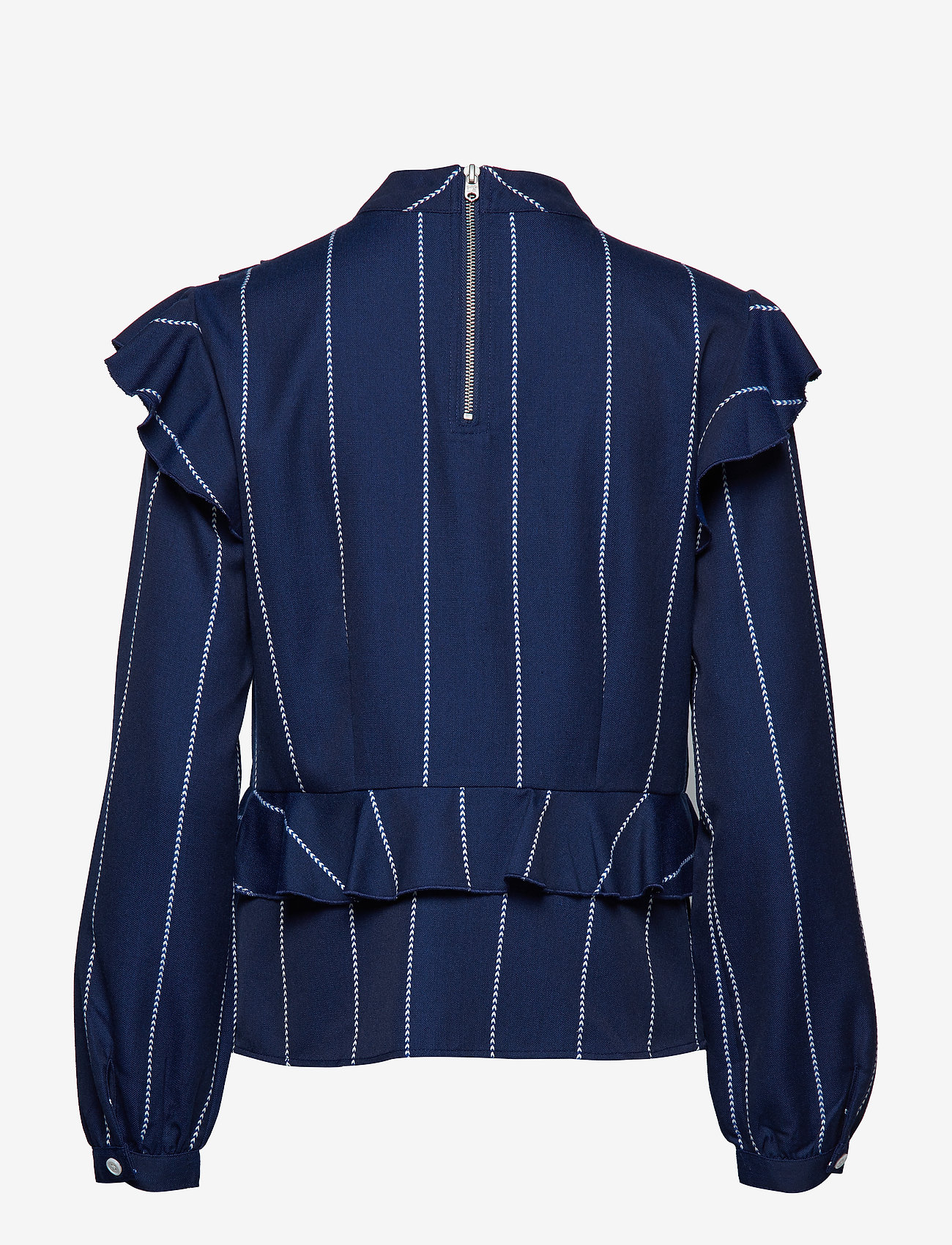 Scotch & Soda - High neck ruffle top - combo a - 1