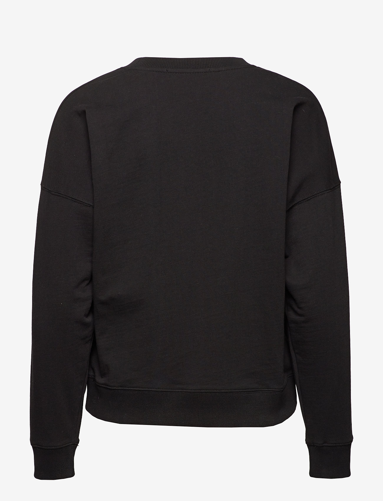 Scotch & Soda - Crewneck sweat with colourful towel artwork - black - 1