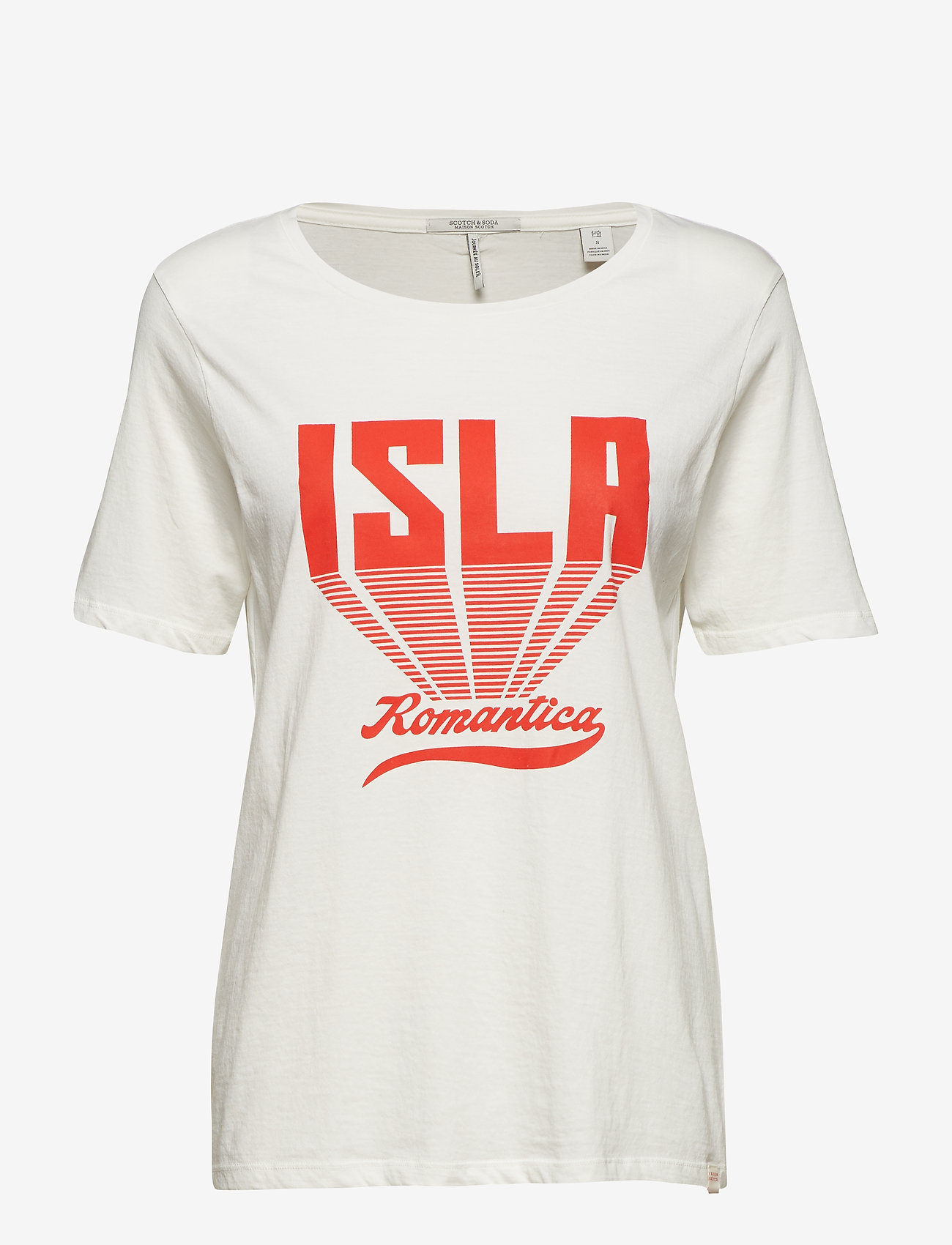 Relaxed fit tee with various artworks - OFF WHITE