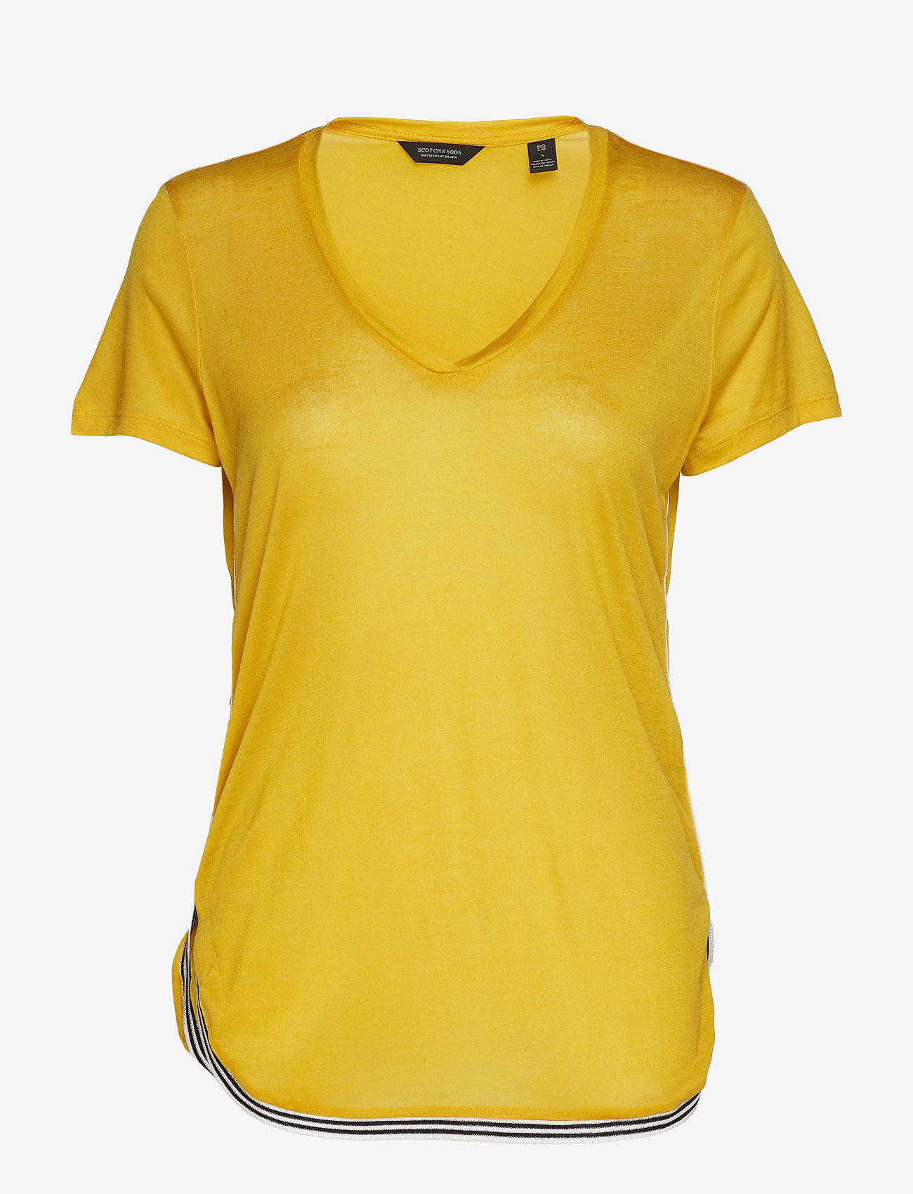 Scotch & Soda - Sporty tee - marigold - 0