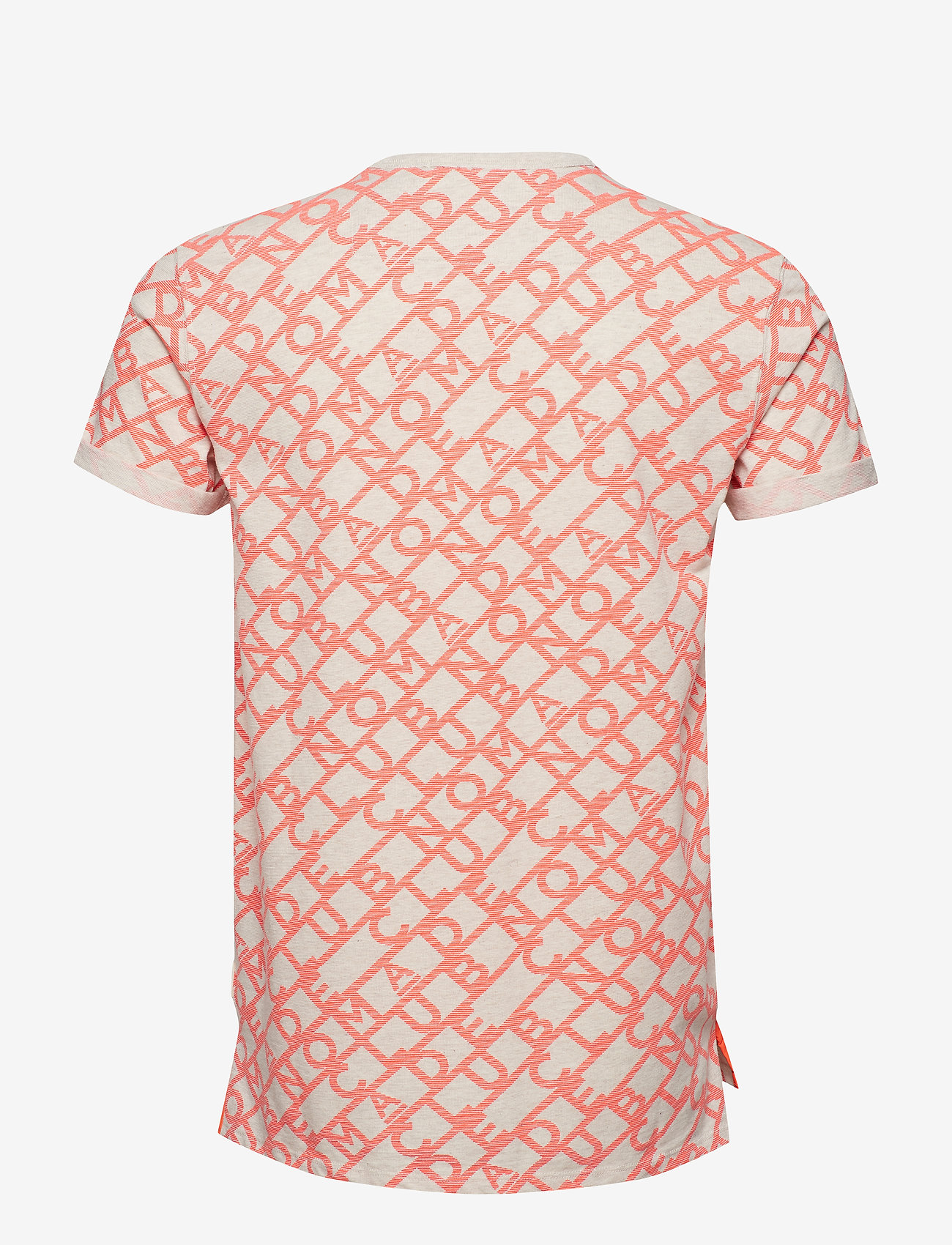 Scotch & Soda - Club Nomade logo crewneck tee - combo c - 1