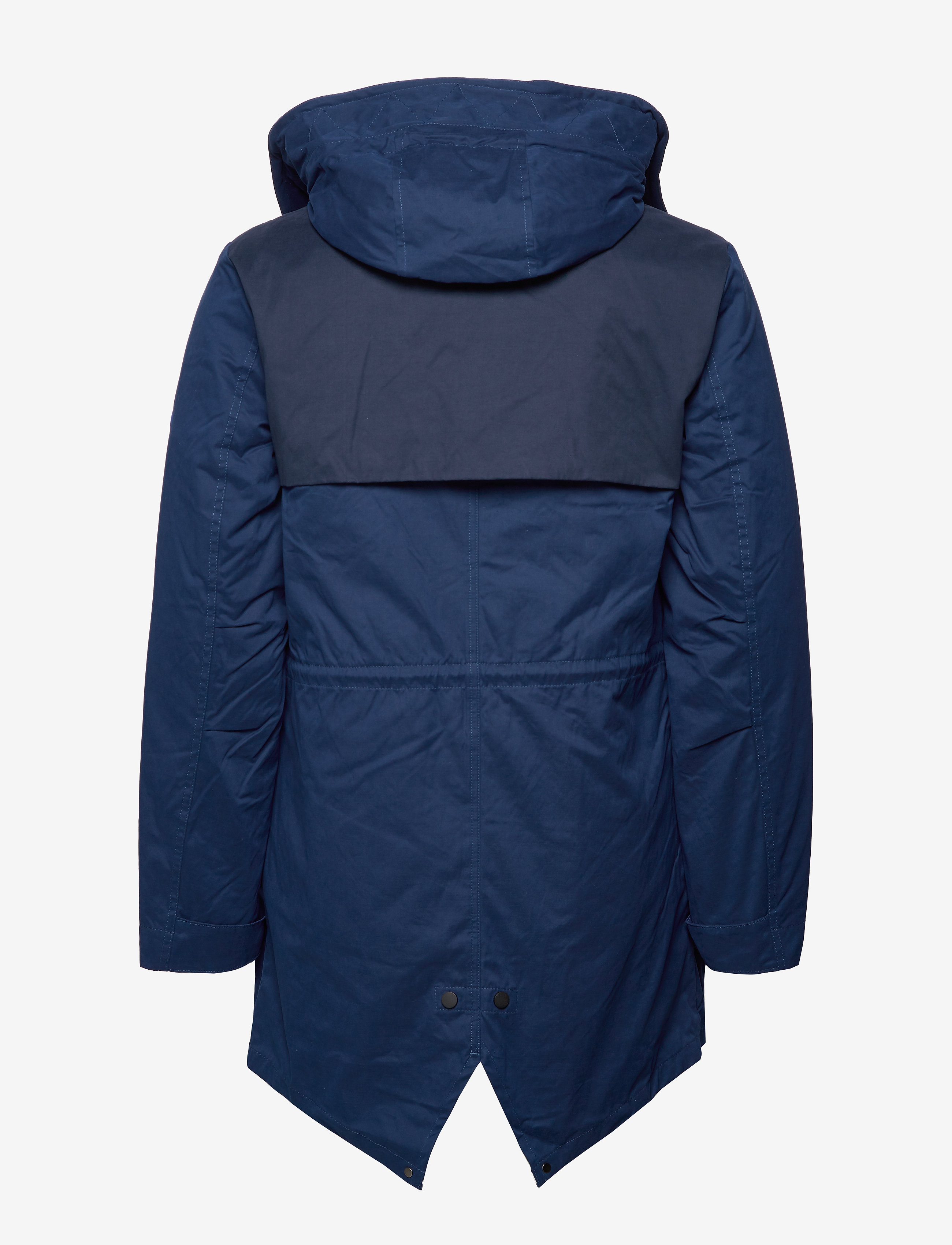 Scotch & Soda - Ams Blauw parka with transparent quilted inner jacket - blue summit - 2