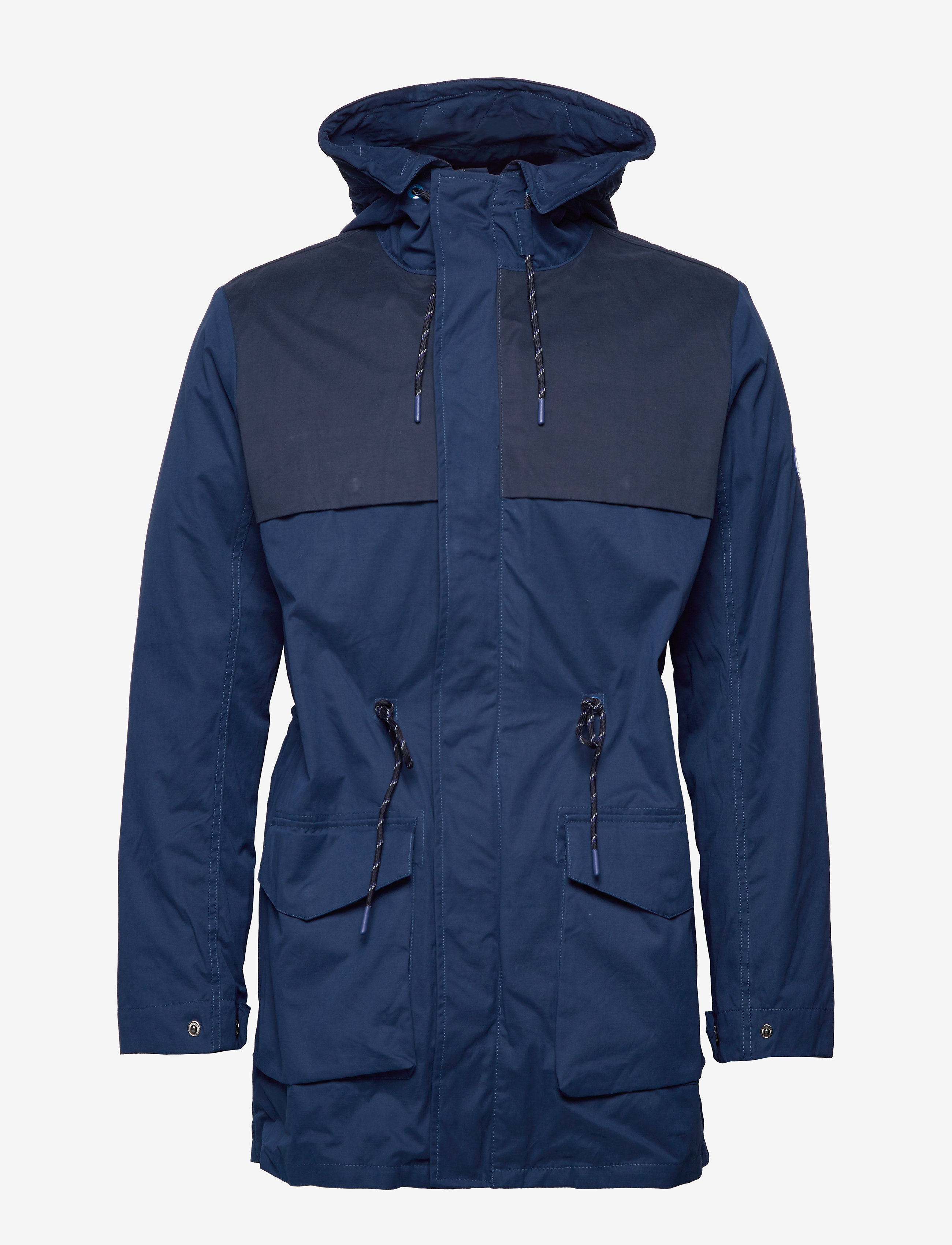 Scotch & Soda - Ams Blauw parka with transparent quilted inner jacket - blue summit - 4