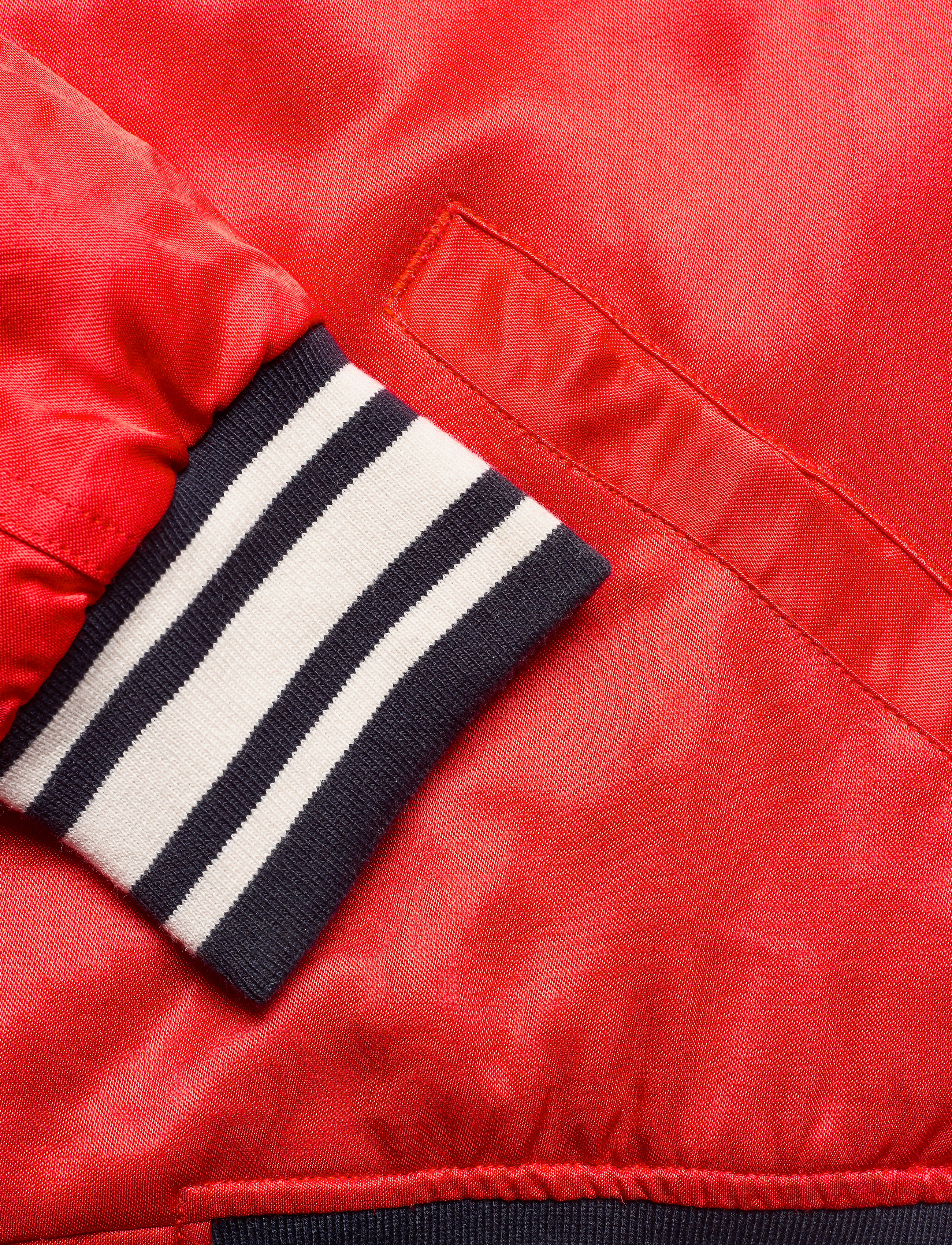 Scotch & Soda - Brutus Ams Blauw colab bomber jacket - lifeguard red - 3