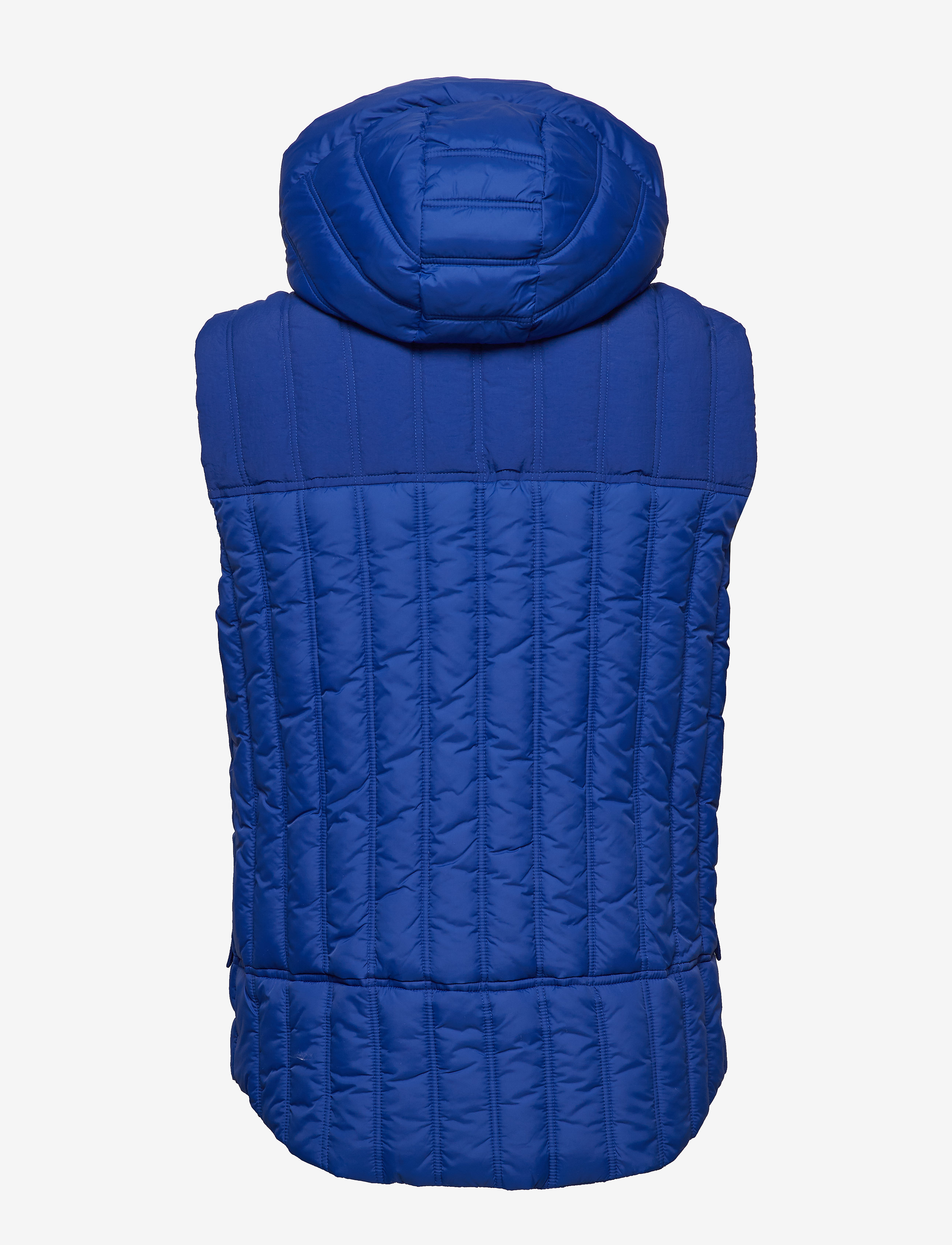 Scotch & Soda - New quilted bodywarmer with detachable hood - yinmin blue - 2