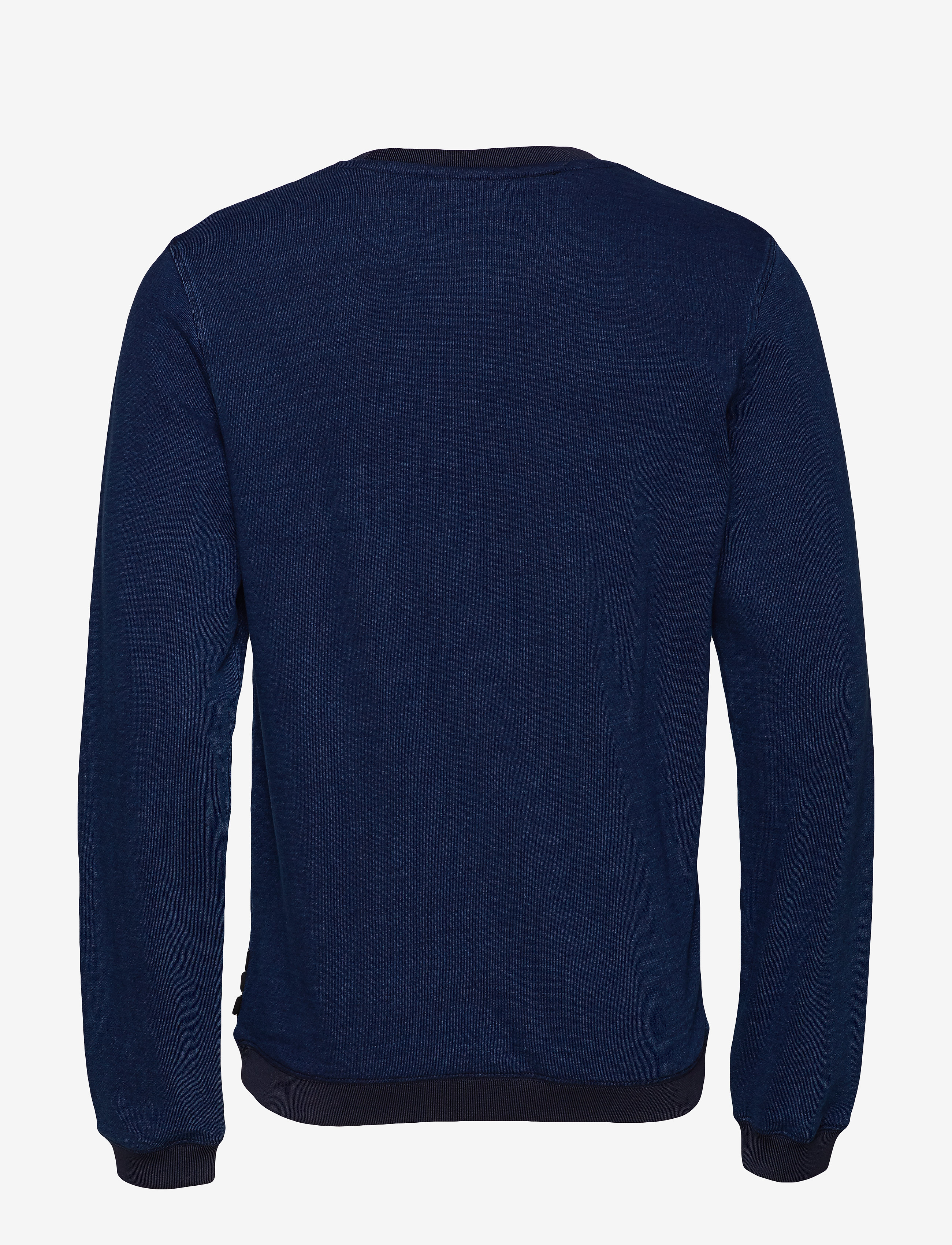 Scotch & Soda - Ams Blauw indigo sweat with seasonal artwork - indigo - 1