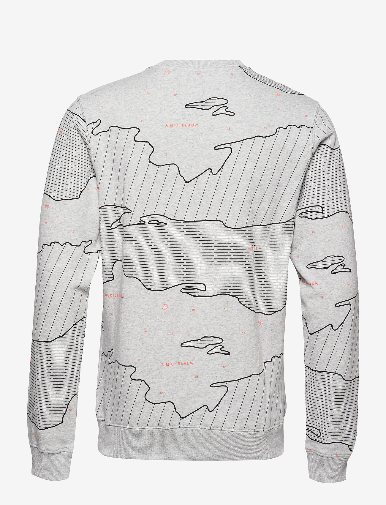 Scotch & Soda - Crewneck sweat with different allover prints - combo b - 1