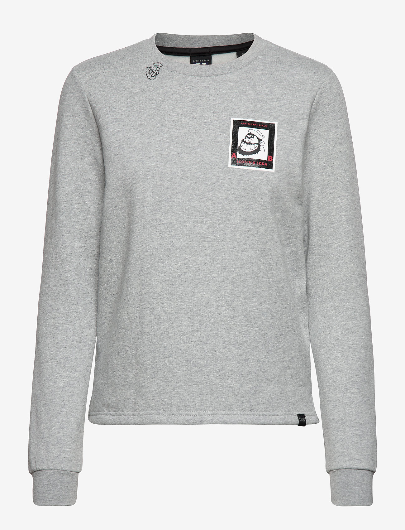 Scotch & Soda - Amsterdams Blauw Women - grey melange - 0