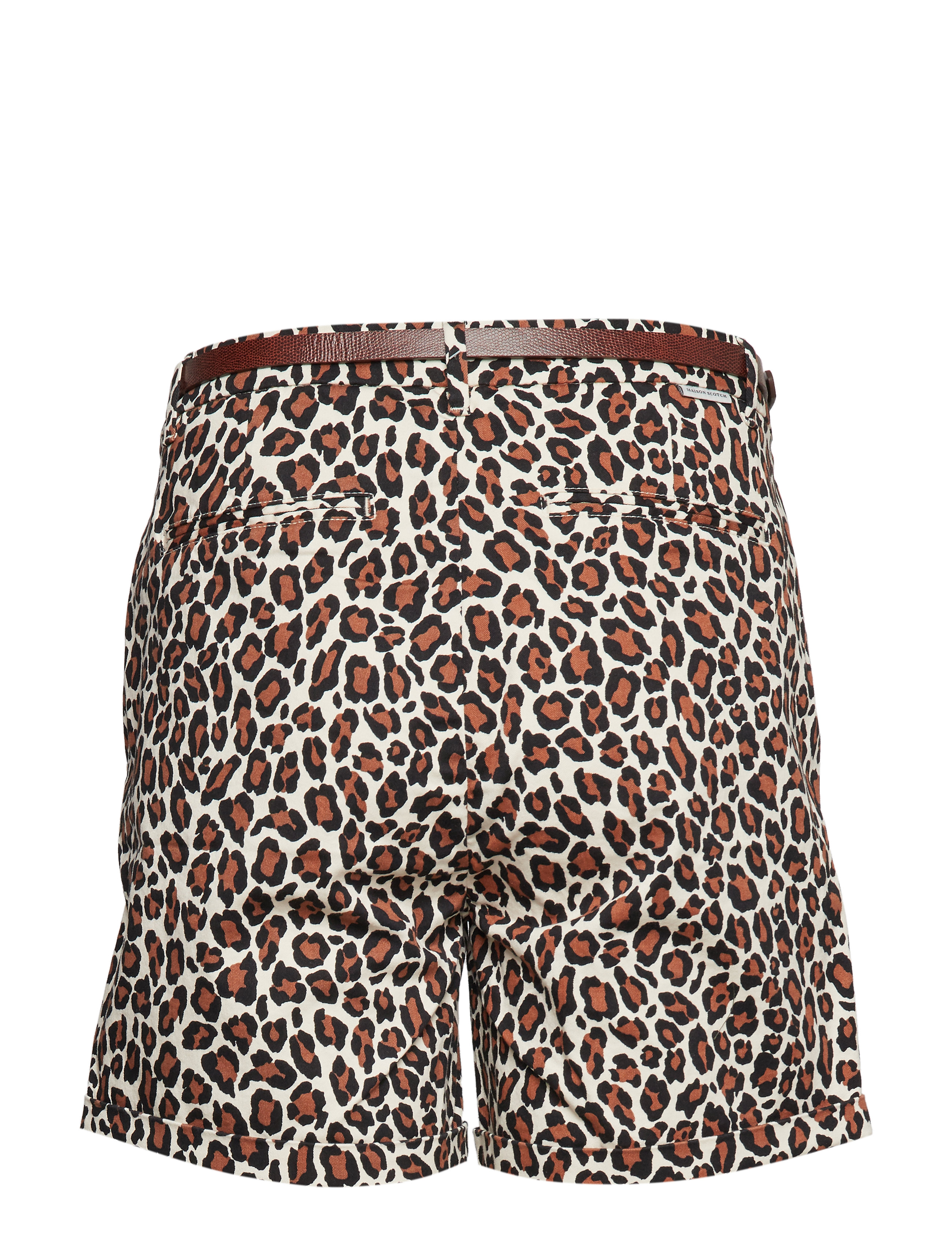 Scotch & Soda - Longer length chino shorts, sold with a belt - combo a - 1