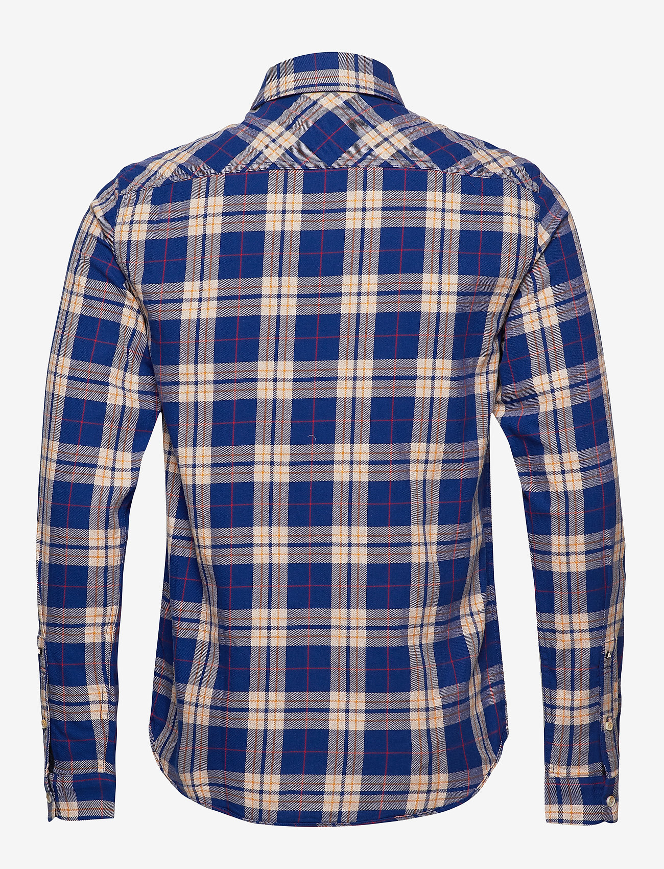 Scotch & Soda - Light weight brushed flannel shirt in pop colours - combo b - 1
