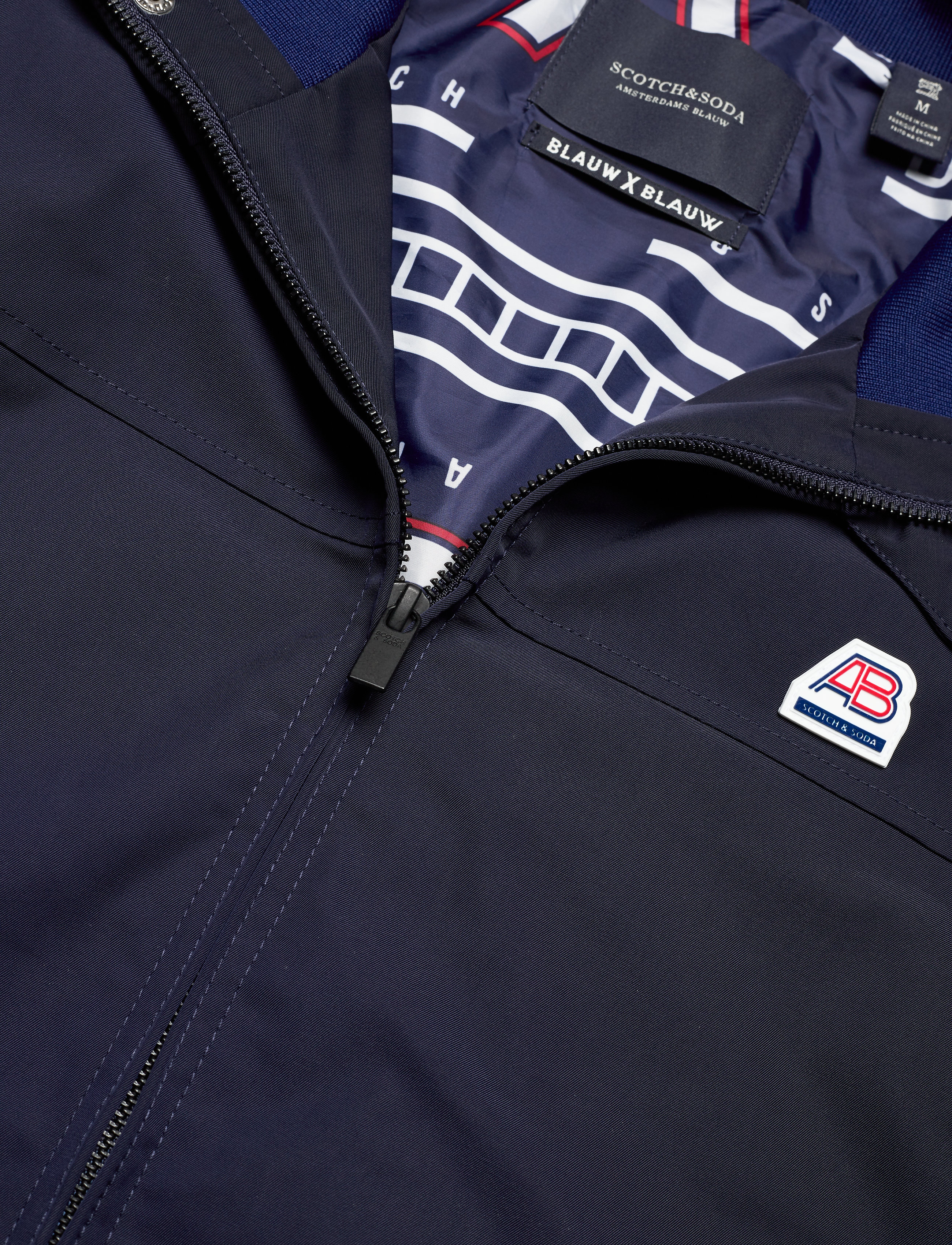 Scotch & Soda - Seasonal harrington jacket - navy - 3