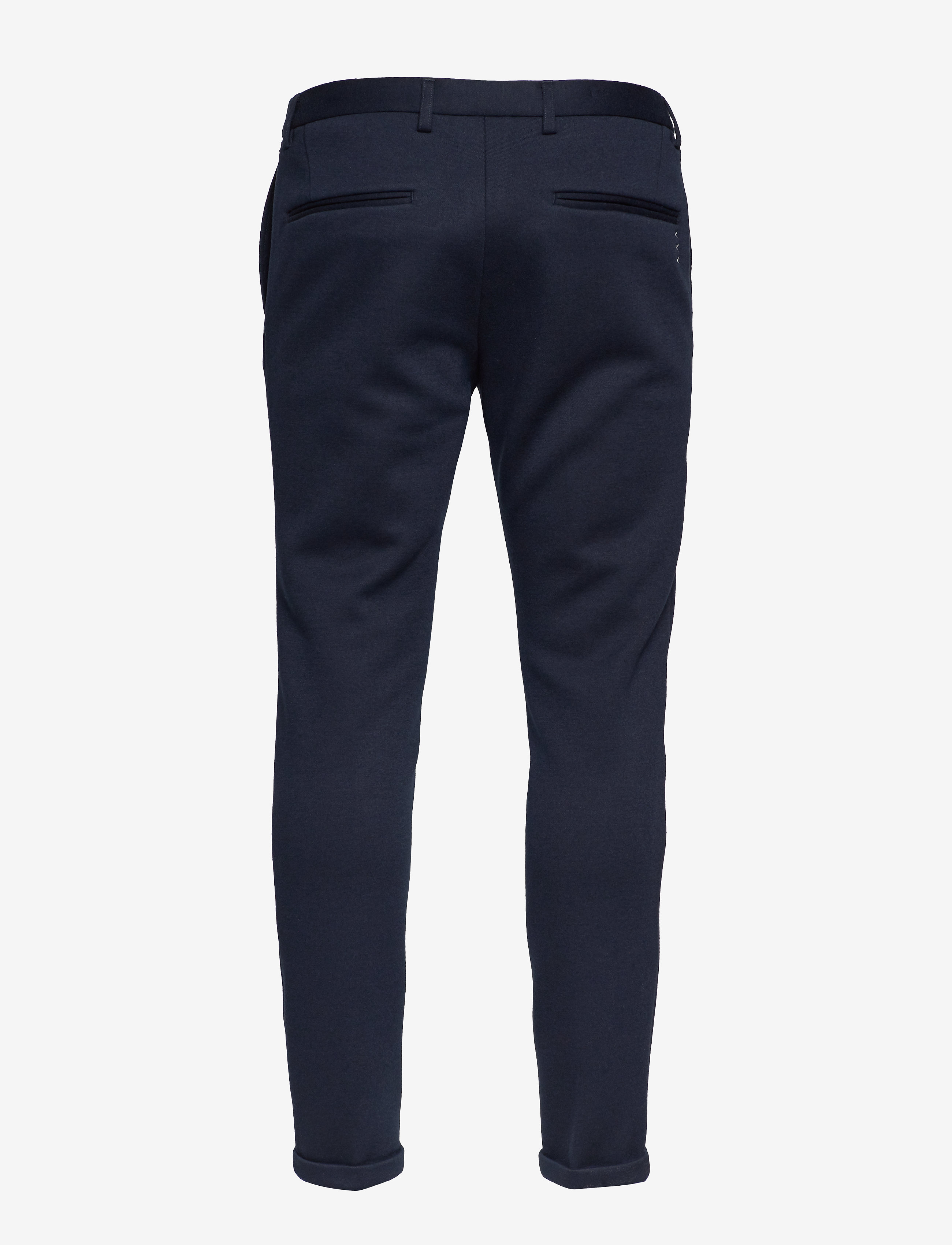 Scotch & Soda - Ams Blauw chic sweat pant with pintuck - navy - 1