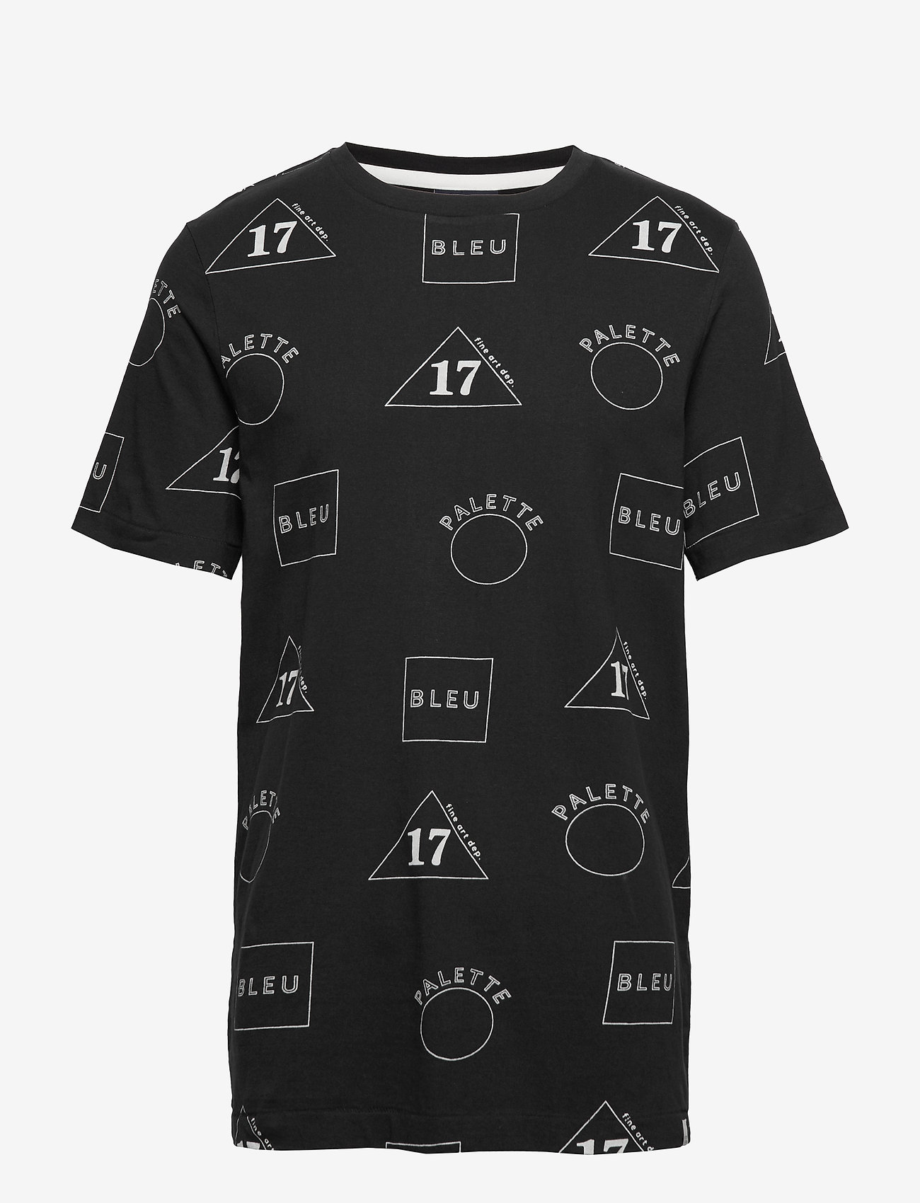 Scotch & Soda - Crew neck tee with allover print - combo b - 0