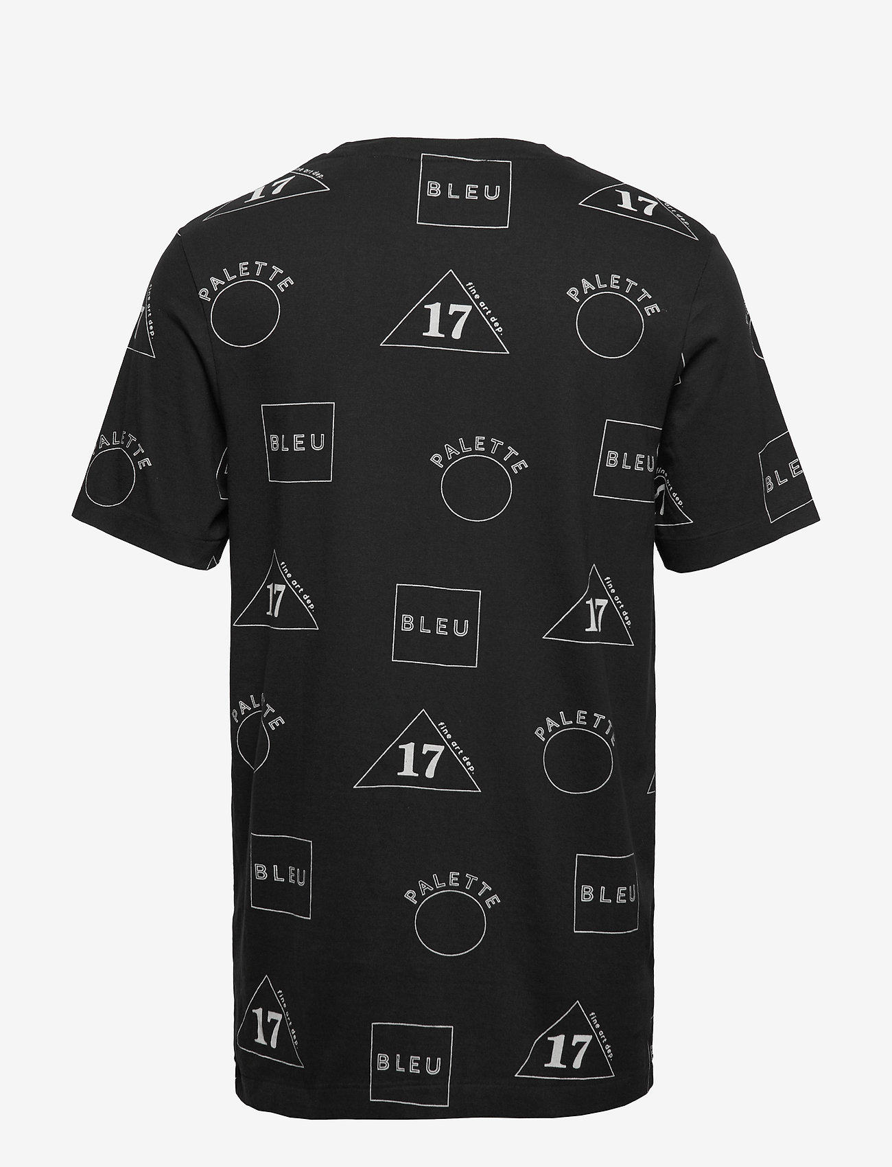 Scotch & Soda - Crew neck tee with allover print - combo b - 1