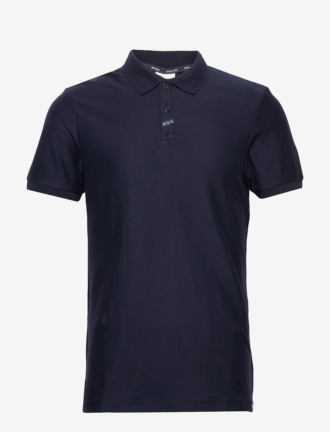 Scotch & Soda - Chic polo in fine twill quality - navy - 0
