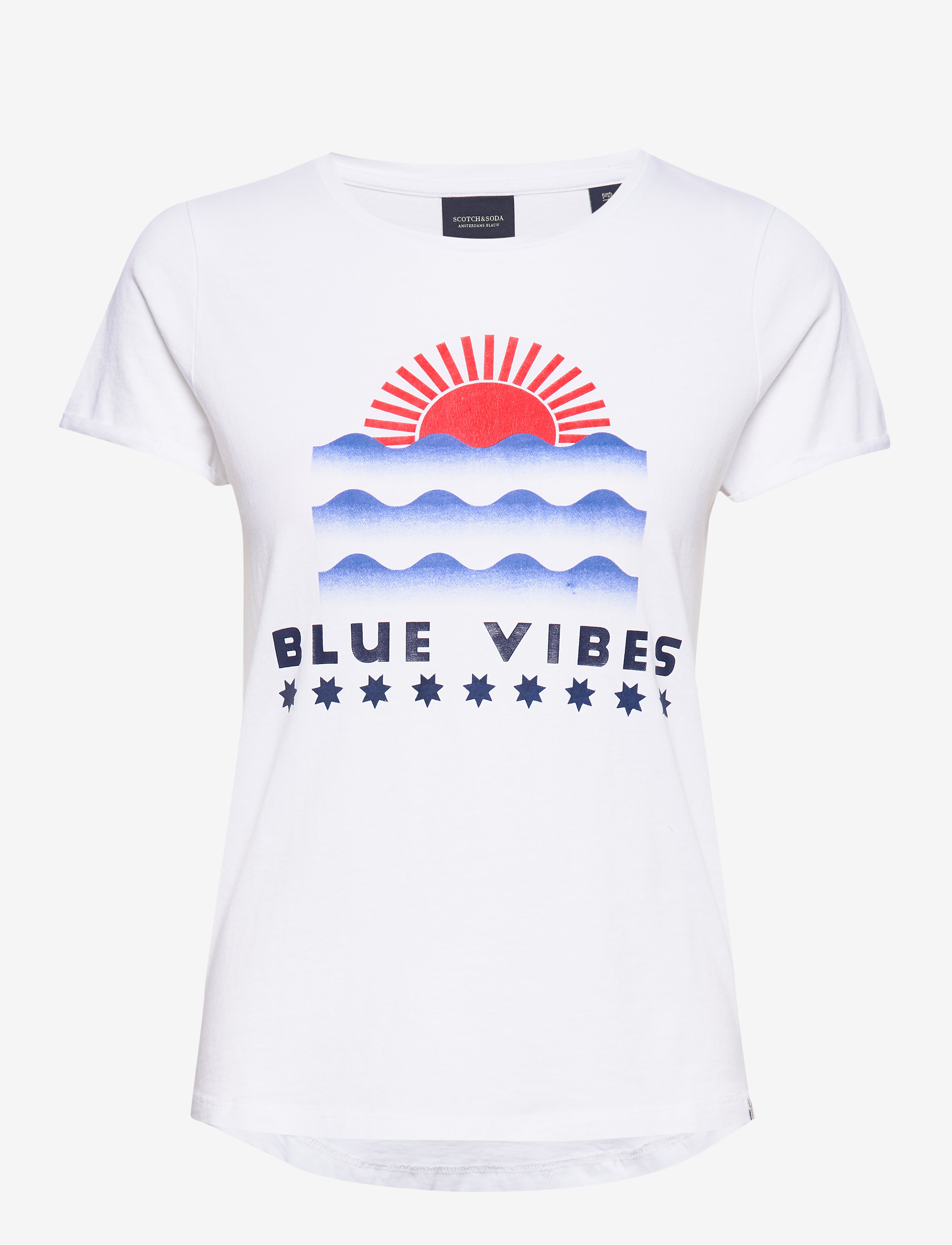 Scotch & Soda - Amsterdams Blauw Women - white - 0