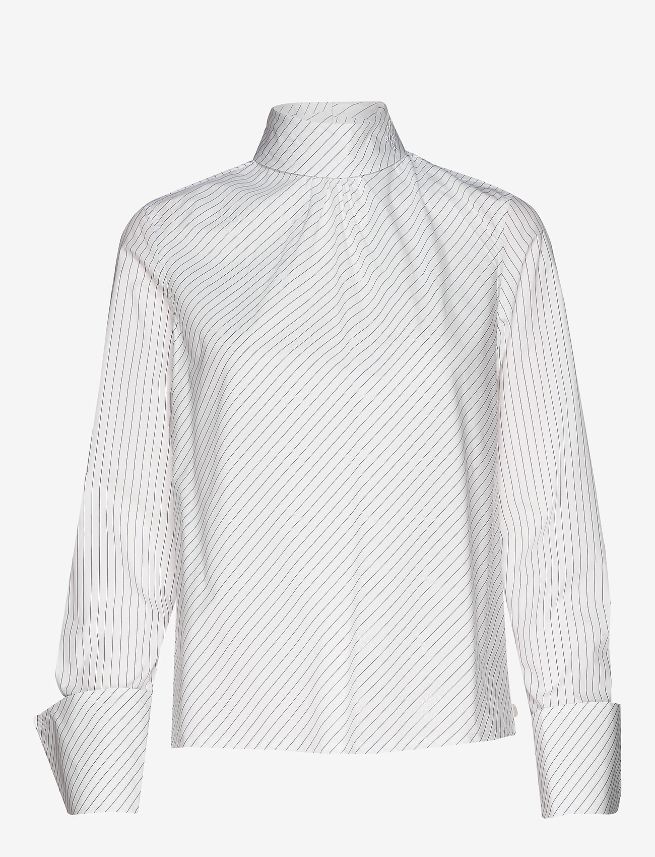 Scotch & Soda - Shirt inspired woven top with folded collar and back closure - combo h - 0