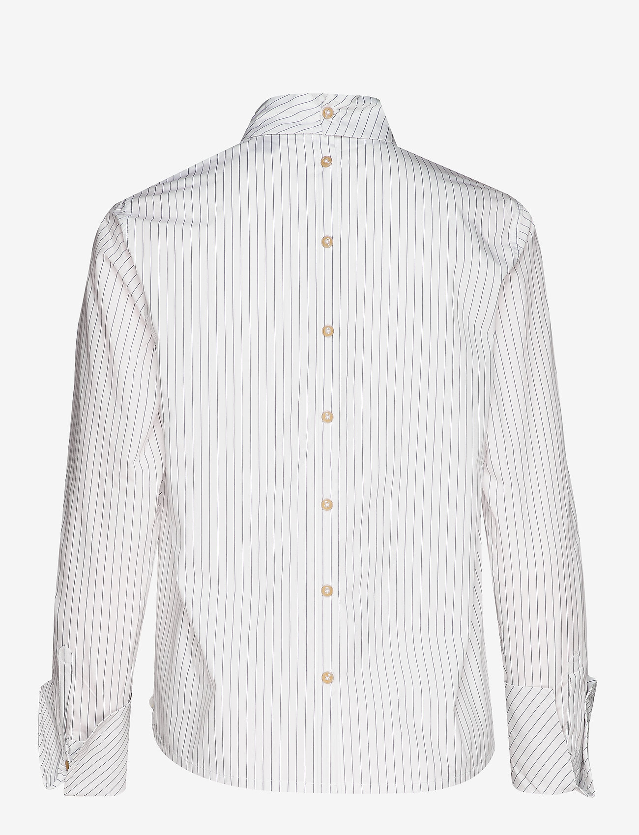 Scotch & Soda - Shirt inspired woven top with folded collar and back closure - combo h - 1