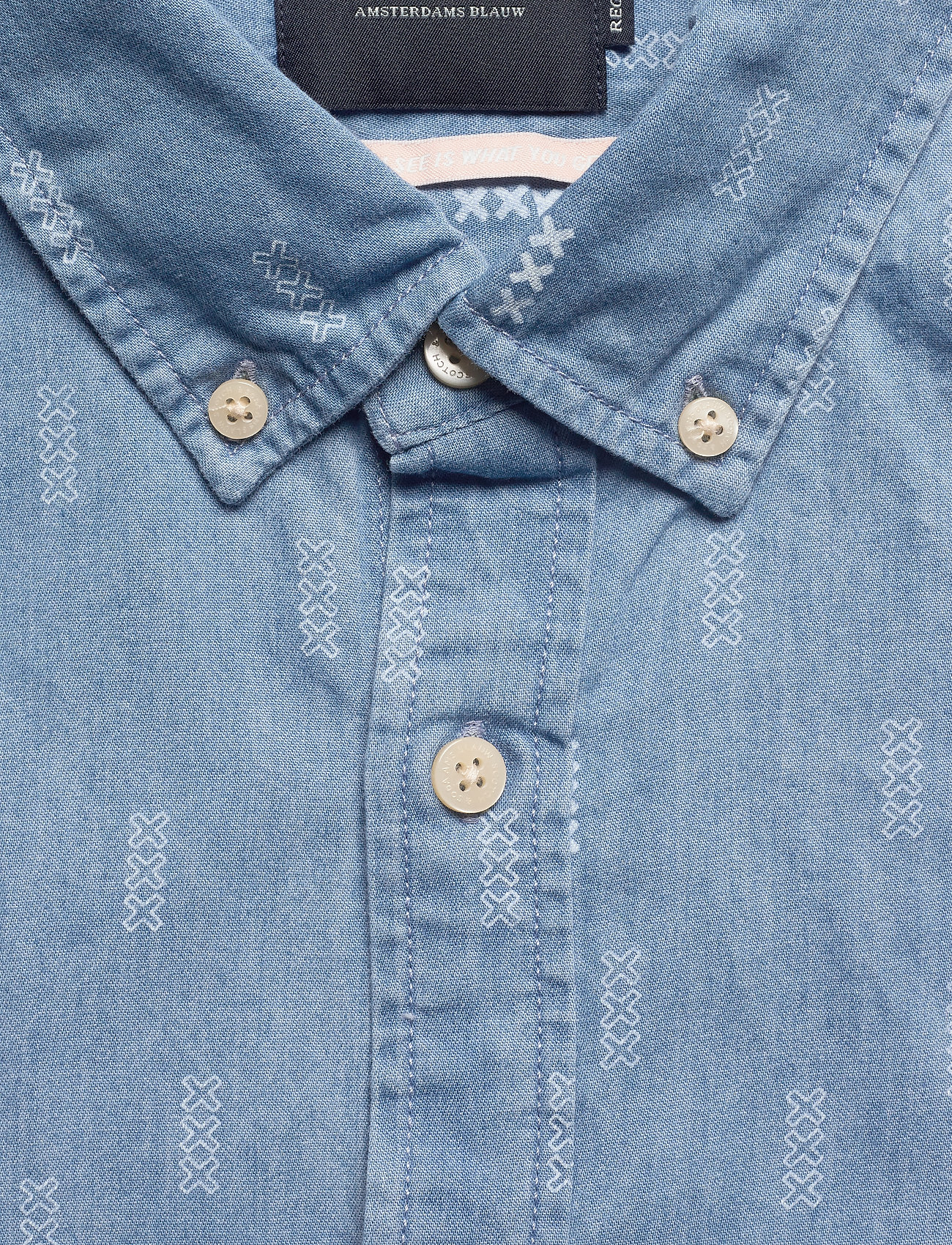 Scotch & Soda - AB regular fit AOP shirt with seasonal artworks - combo e - 2