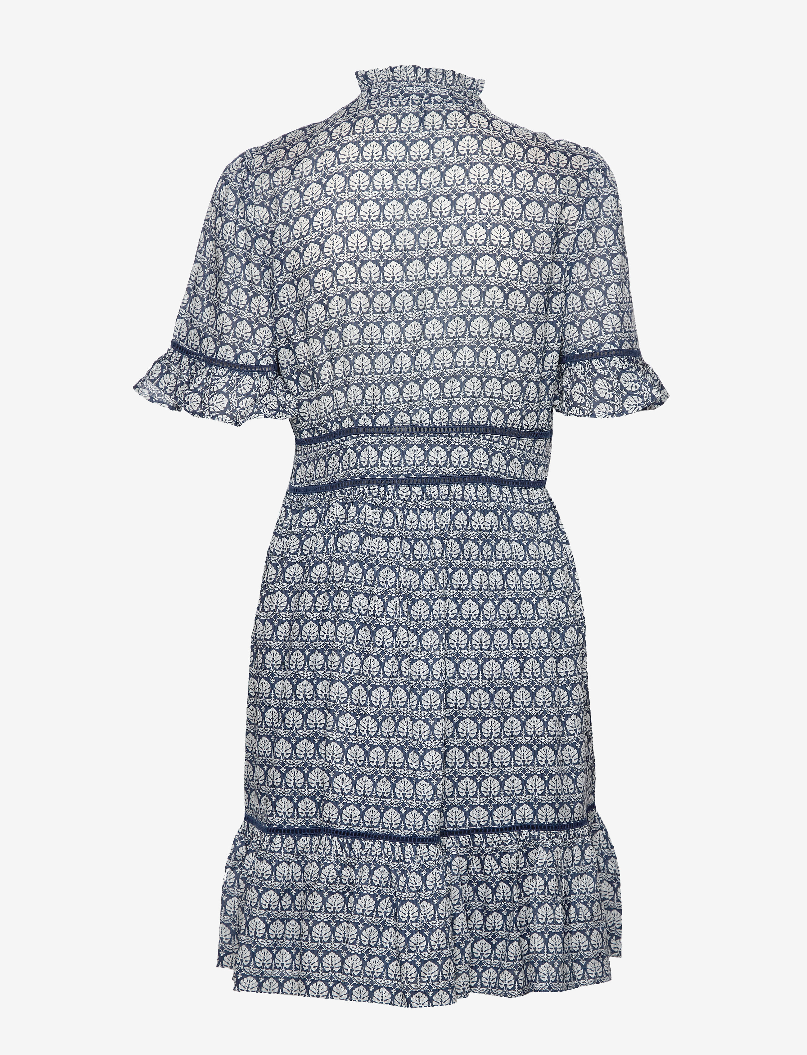 Scotch & Soda - Printed dress with ladder lace - combo a - 1