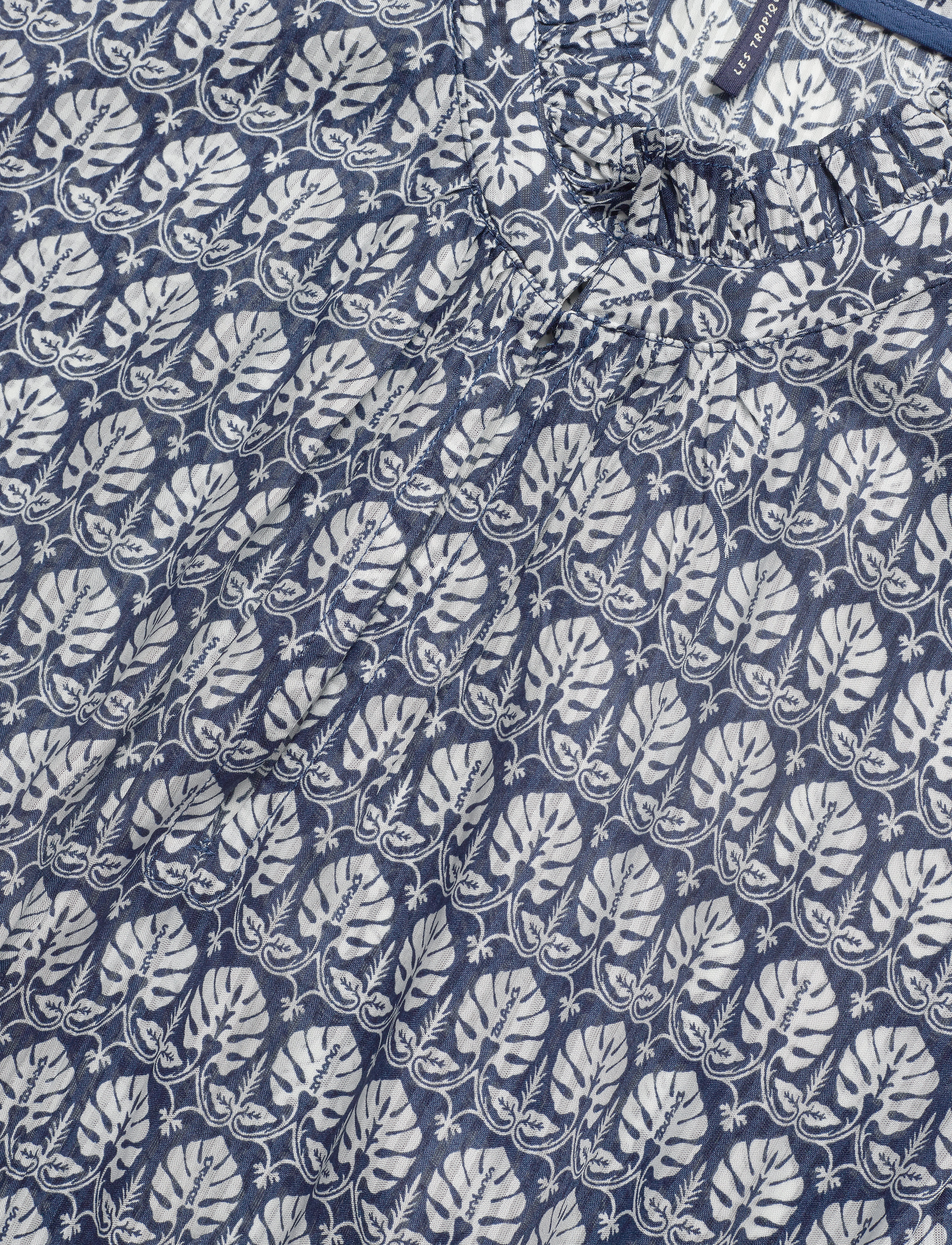 Scotch & Soda - Printed dress with ladder lace - combo a - 2