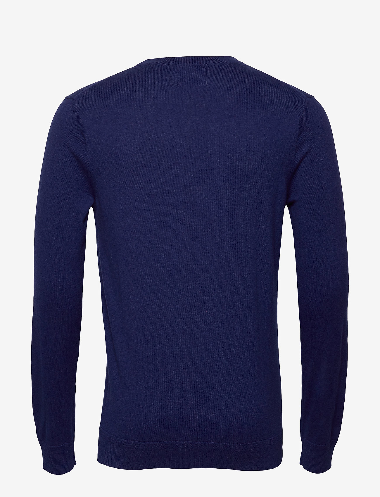 Scotch & Soda - Ams Blauw cotton cashmere crew  neck pull - sacre blue - 1