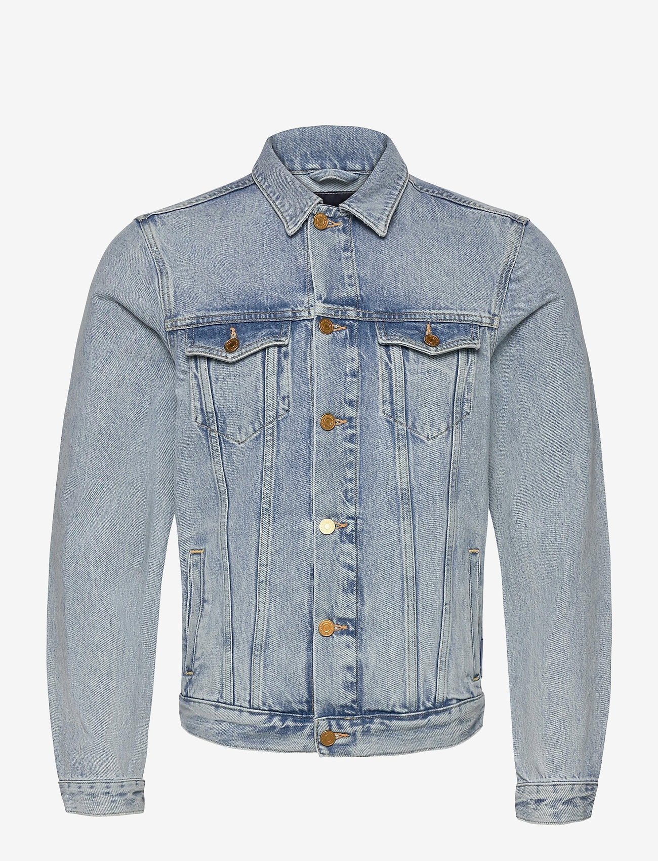 Scotch & Soda - Ams Blauw Trucker Jacket - organic cotton -Street Beach - street beach - 0