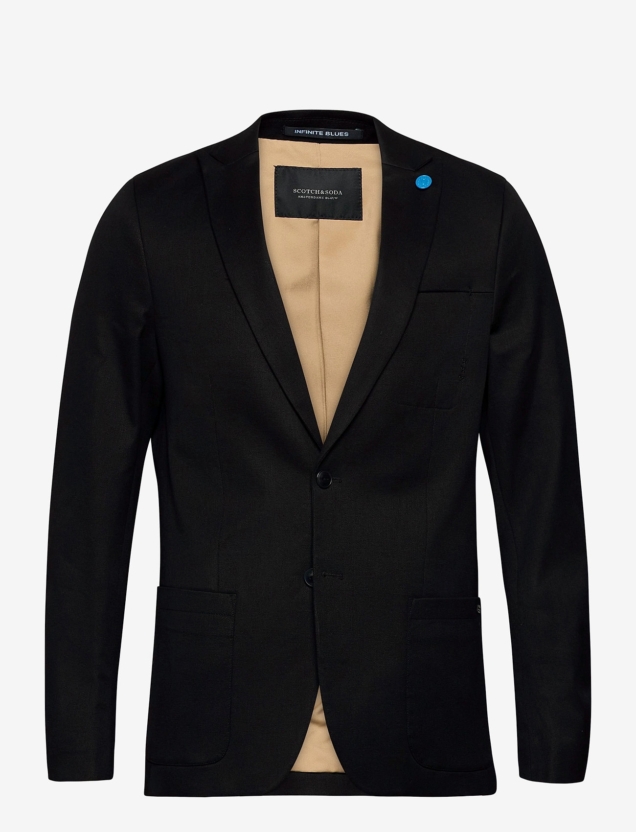 Scotch & Soda - Ams Blauw indigo blazer - indigo - 0