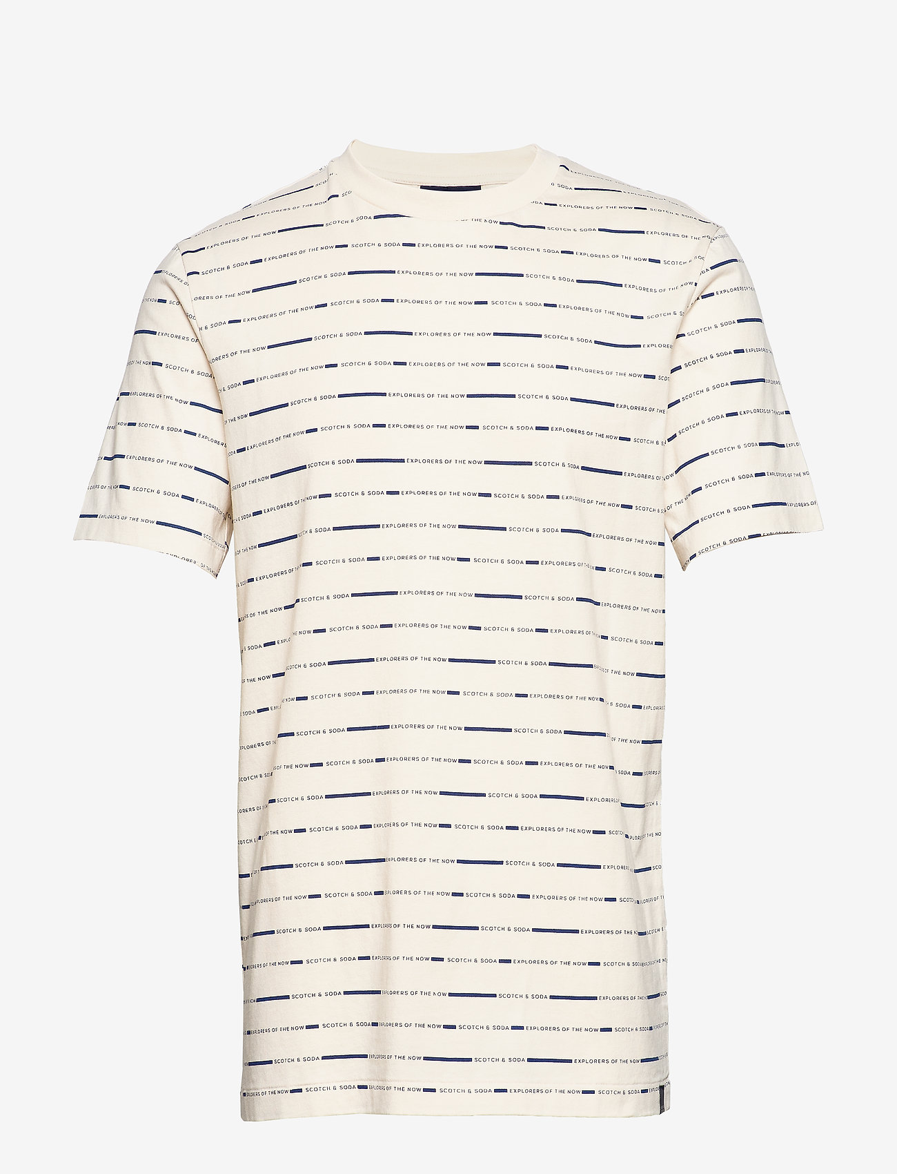 Short sleeve tee with allover print - COMBO B