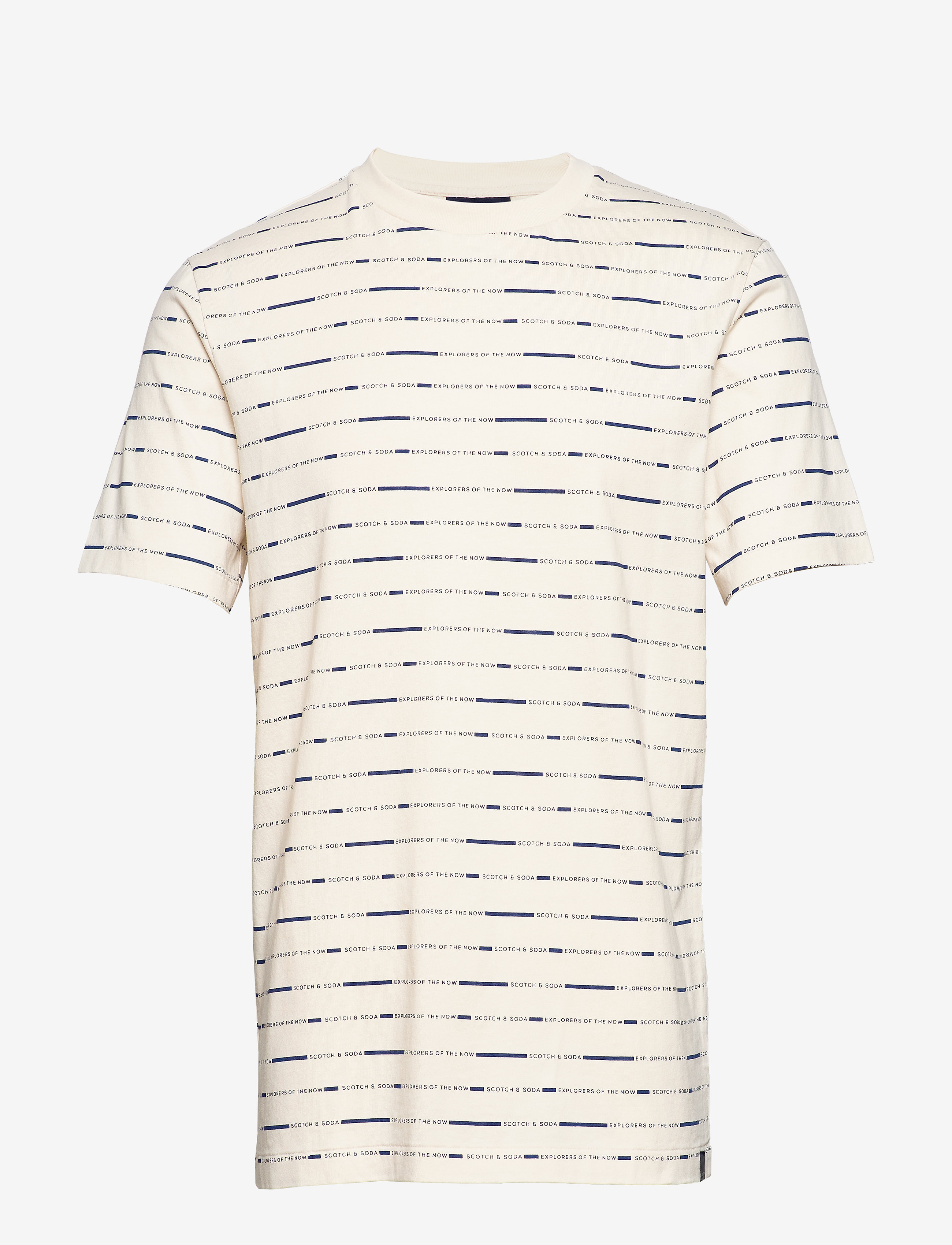 Scotch & Soda - Short sleeve tee with allover print - combo b - 0