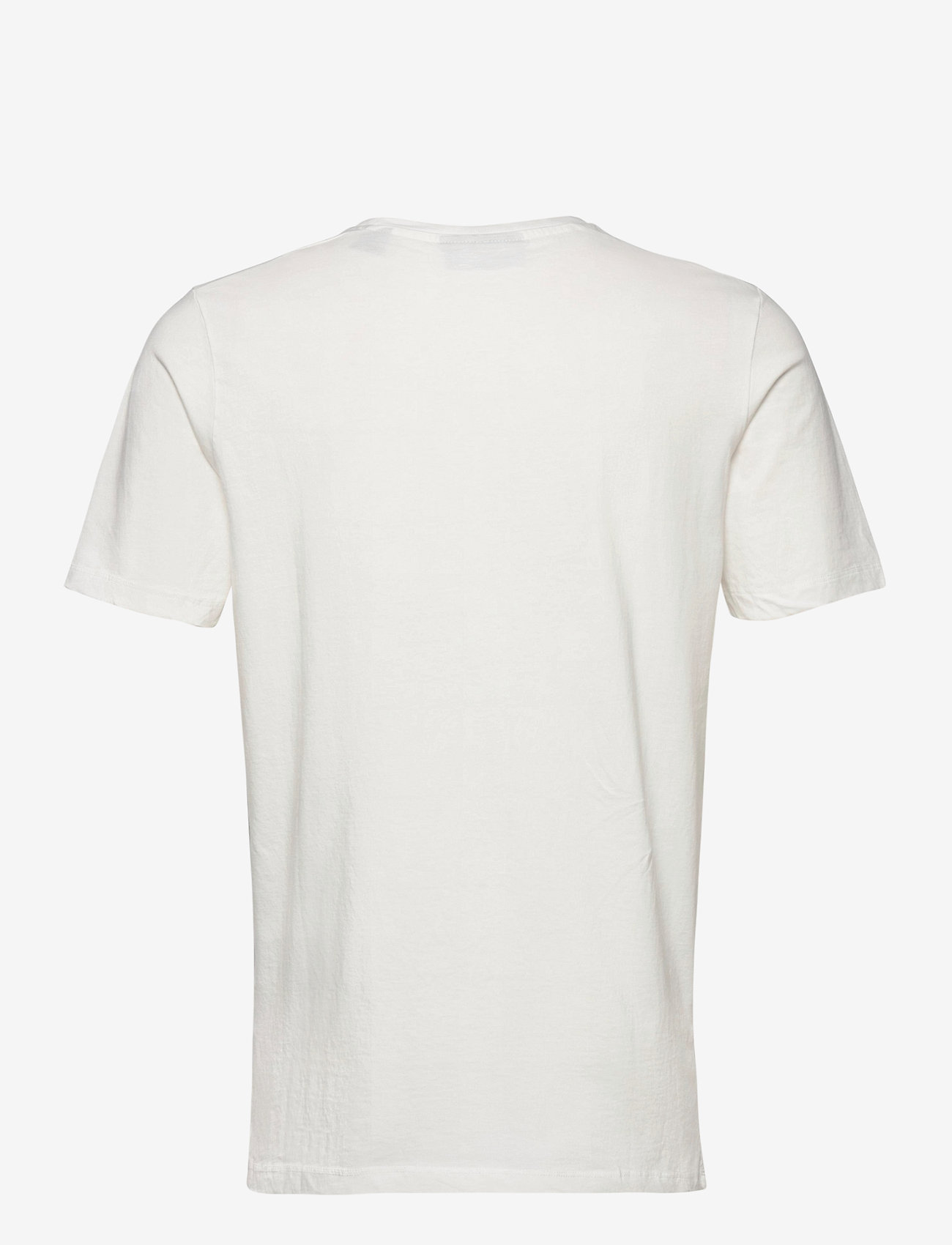 Scotch & Soda - Fabric dyed pocket tee - off white - 1