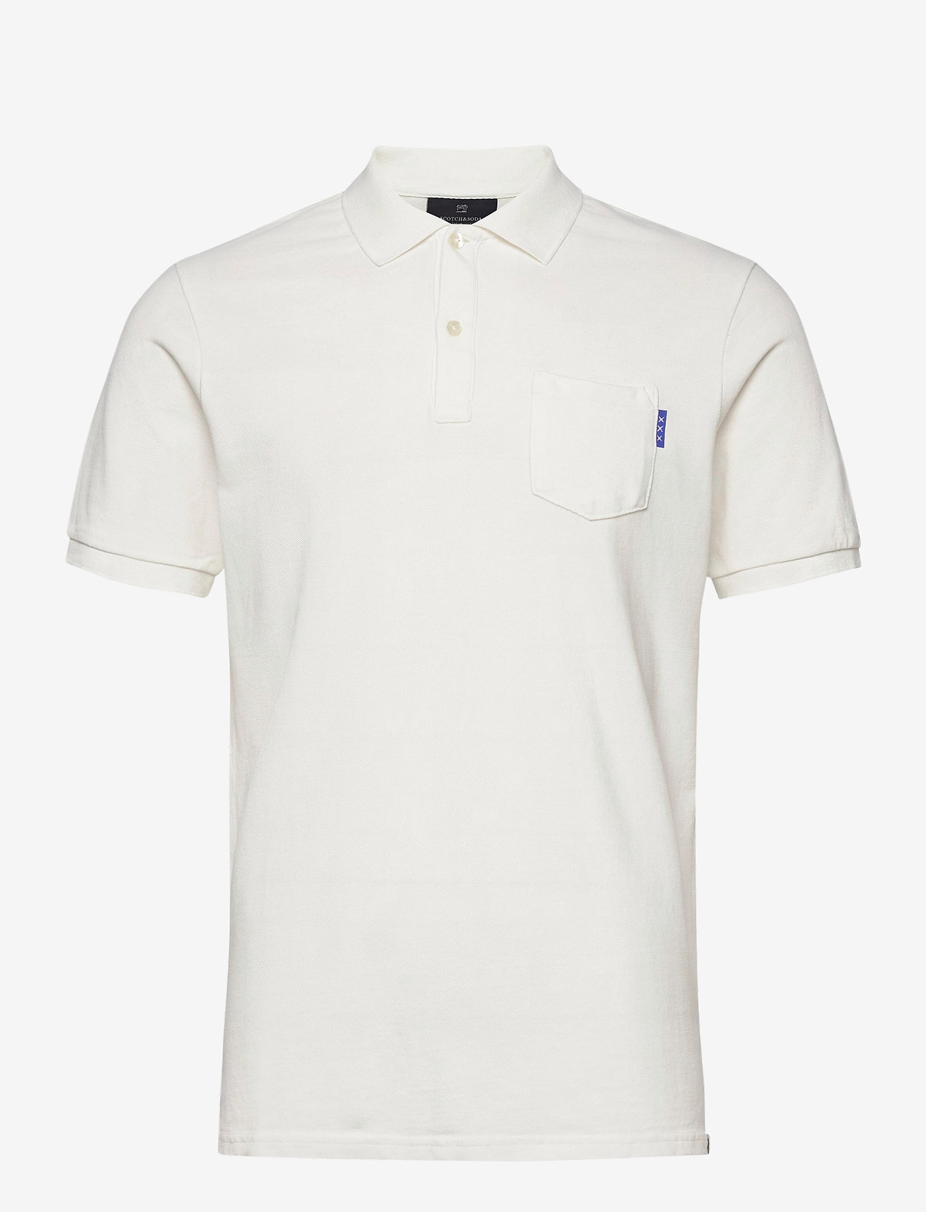 Scotch & Soda - Garment dye polo - off white - 0