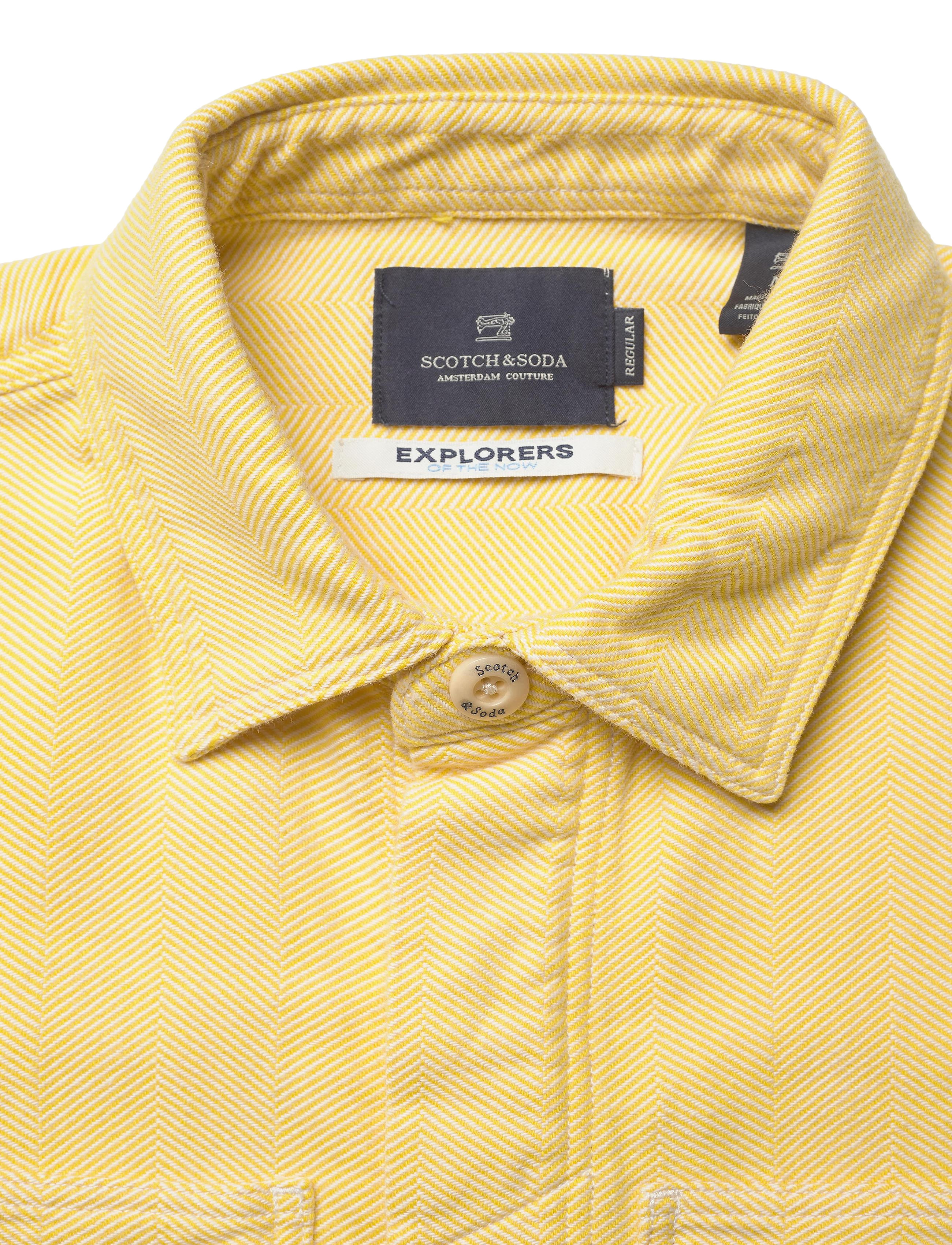 Scotch & Soda - Longsleeve shirt in mid weight flannel - combo c - 2