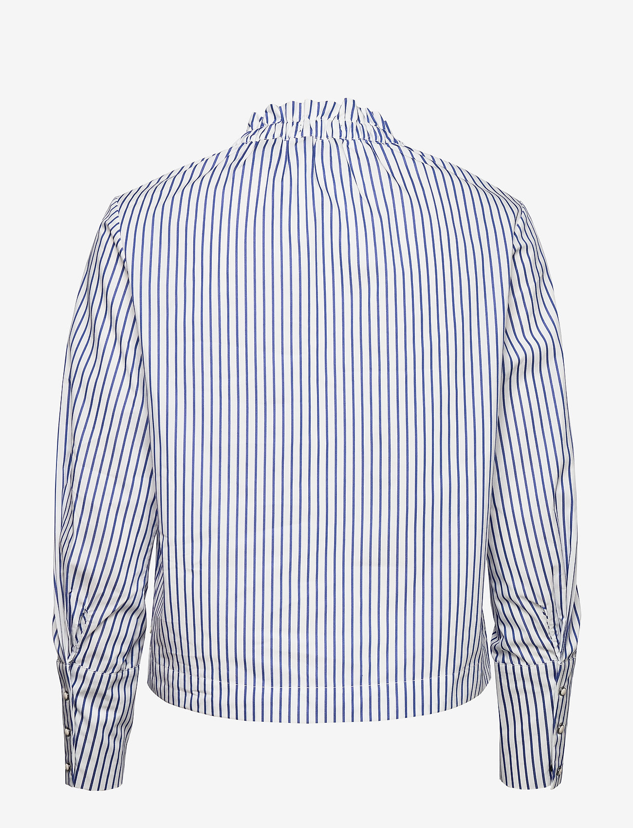 Scotch & Soda - Feminine woven top with gathered collar - combo a - 1