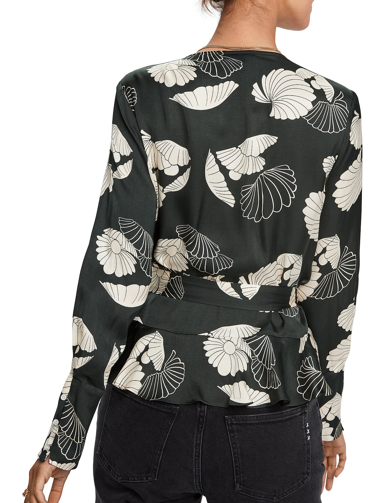 Scotch & Soda - Feminine wrap top - combo a - 3