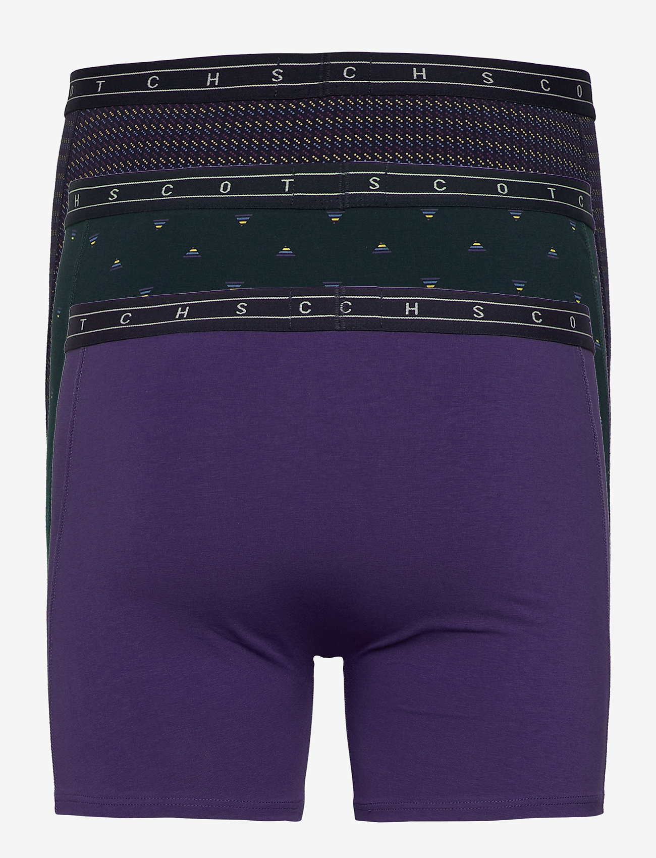 Scotch & Soda - Classic boxer short in solids and all-over prints - combo a - 1