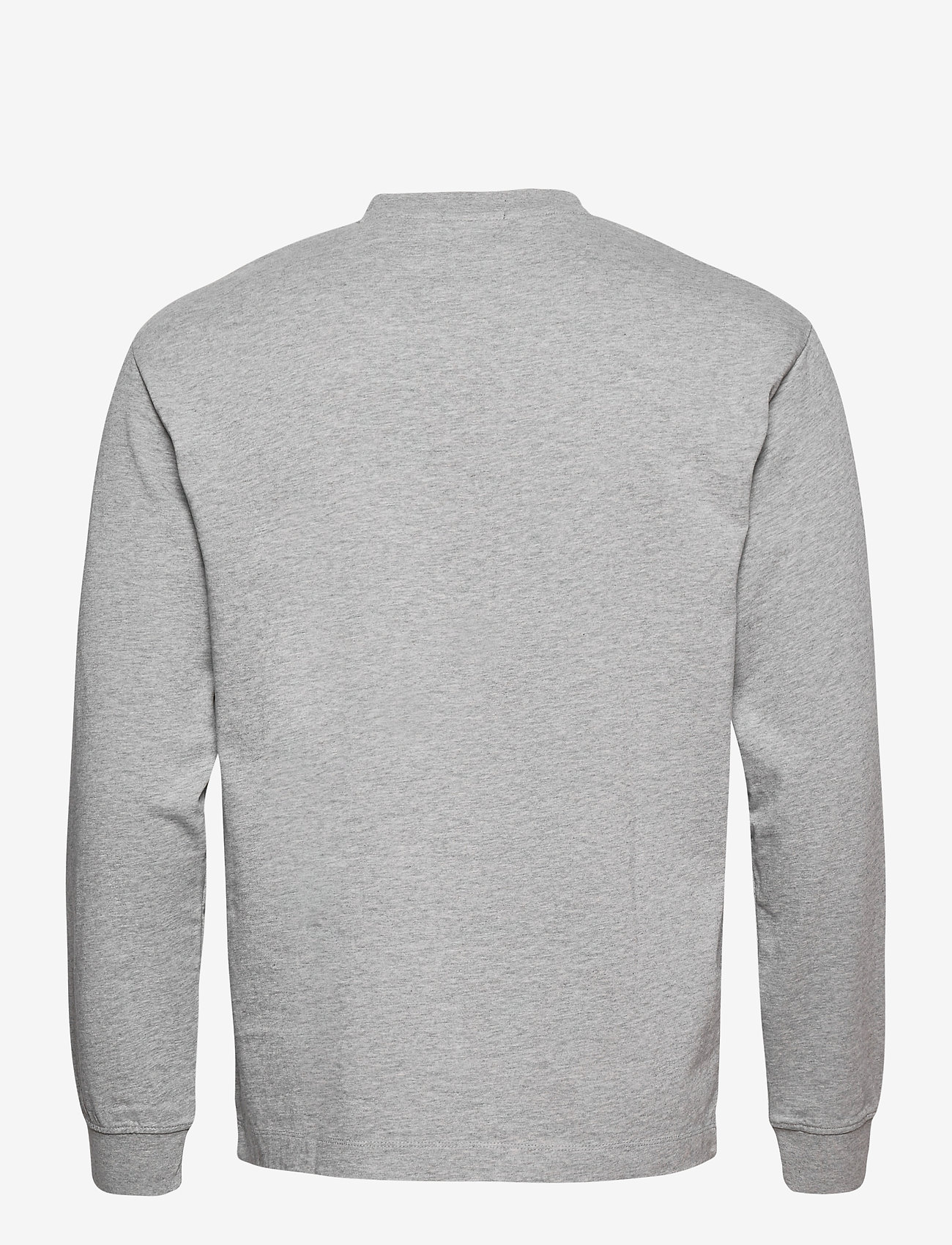 Scotch & Soda - Organic cotton heavy jersey longsleeve tee - grey melange - 1