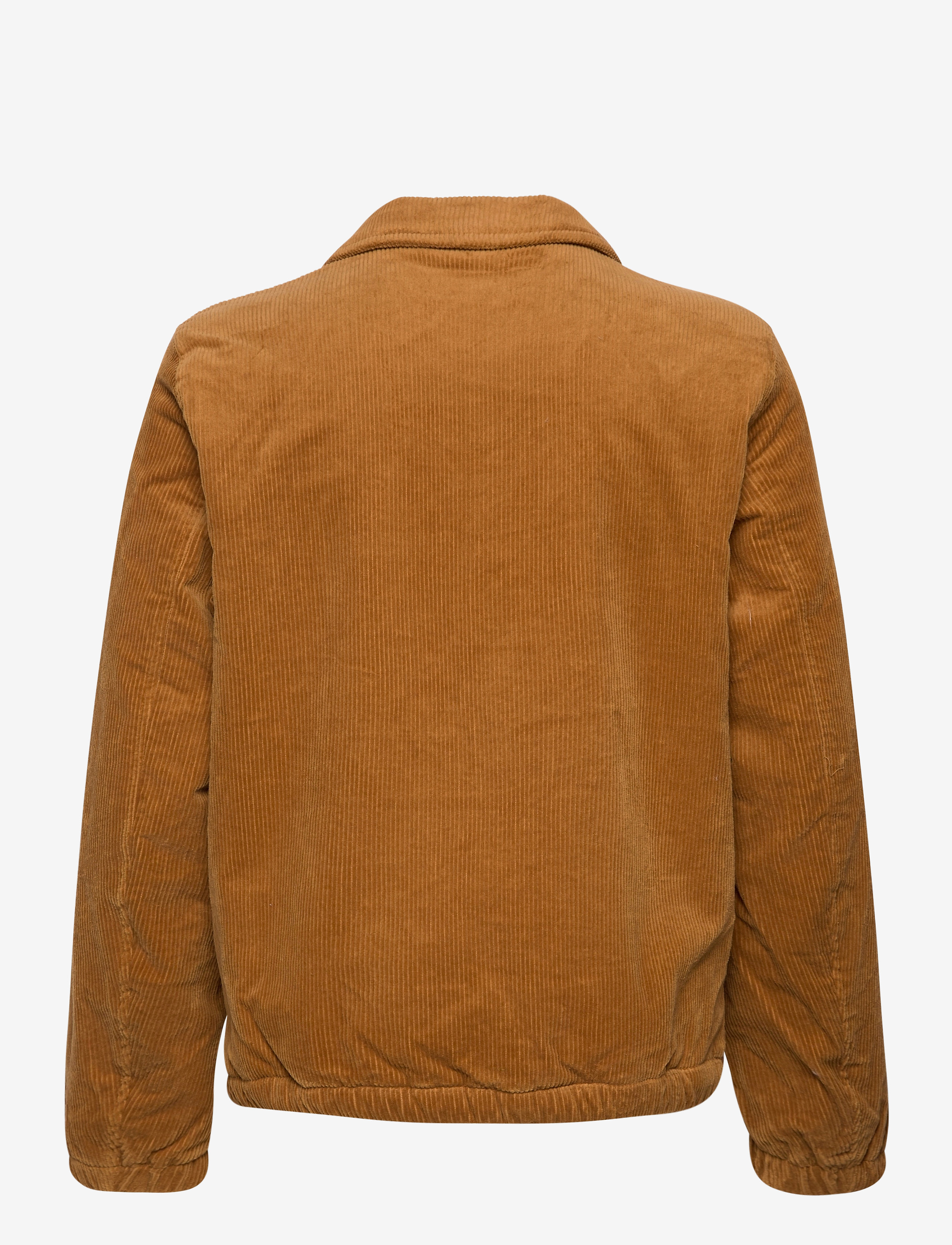 Scotch & Soda - Sherpa-lined corduroy coach jacket - camel - 2