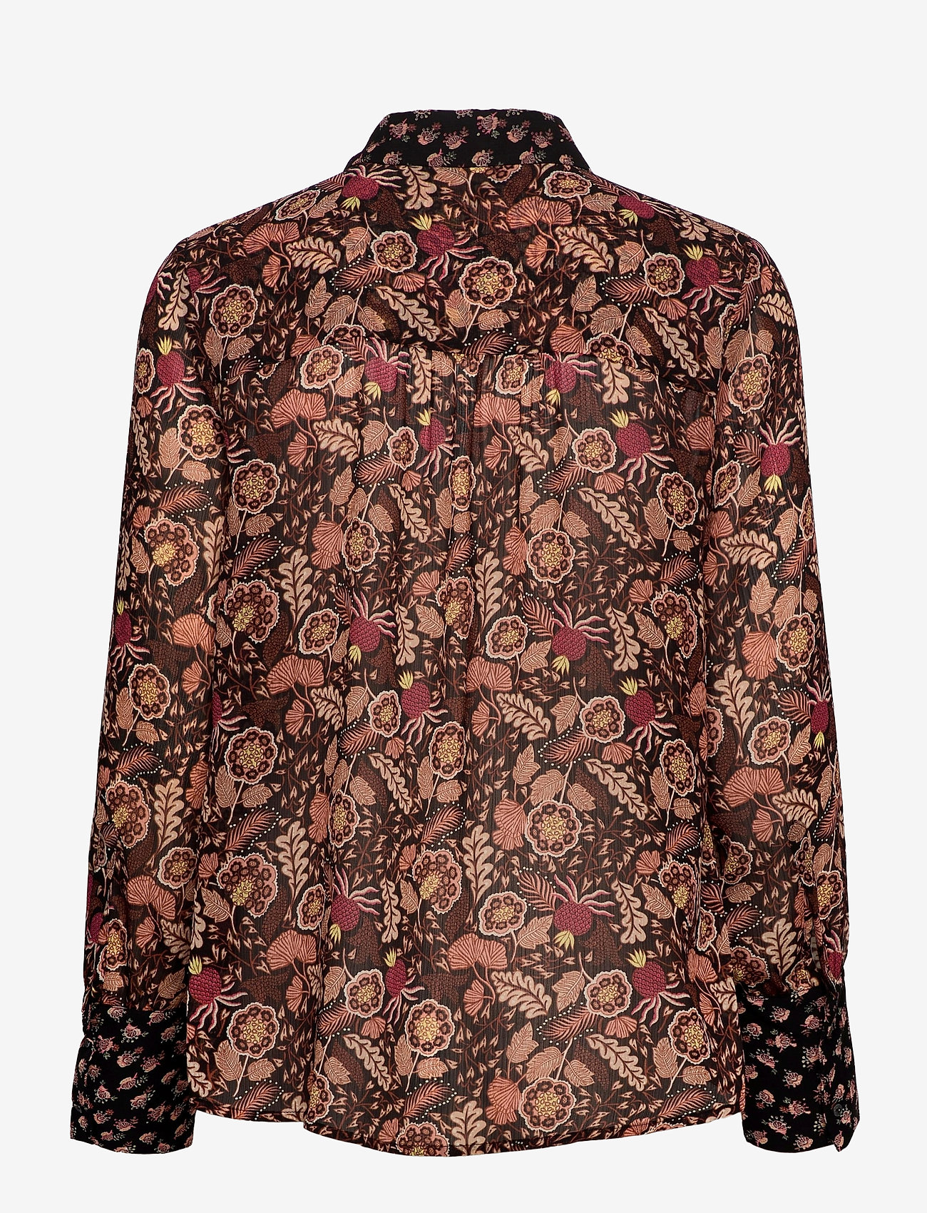 Scotch & Soda - Button through shirt in mixed prints - combo a - 1