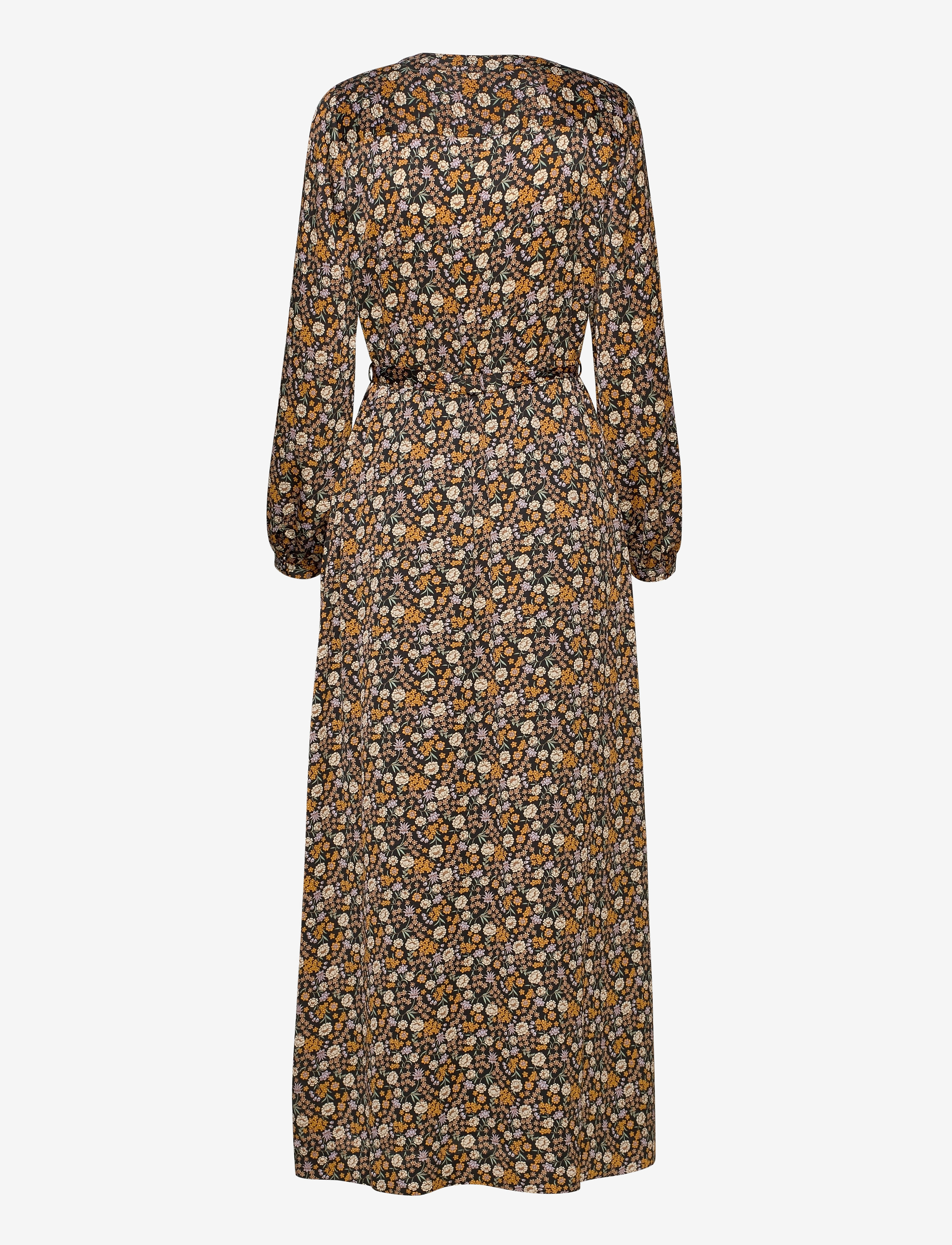 Scotch & Soda - Printed maxi length wrapover dress - combo e - 2