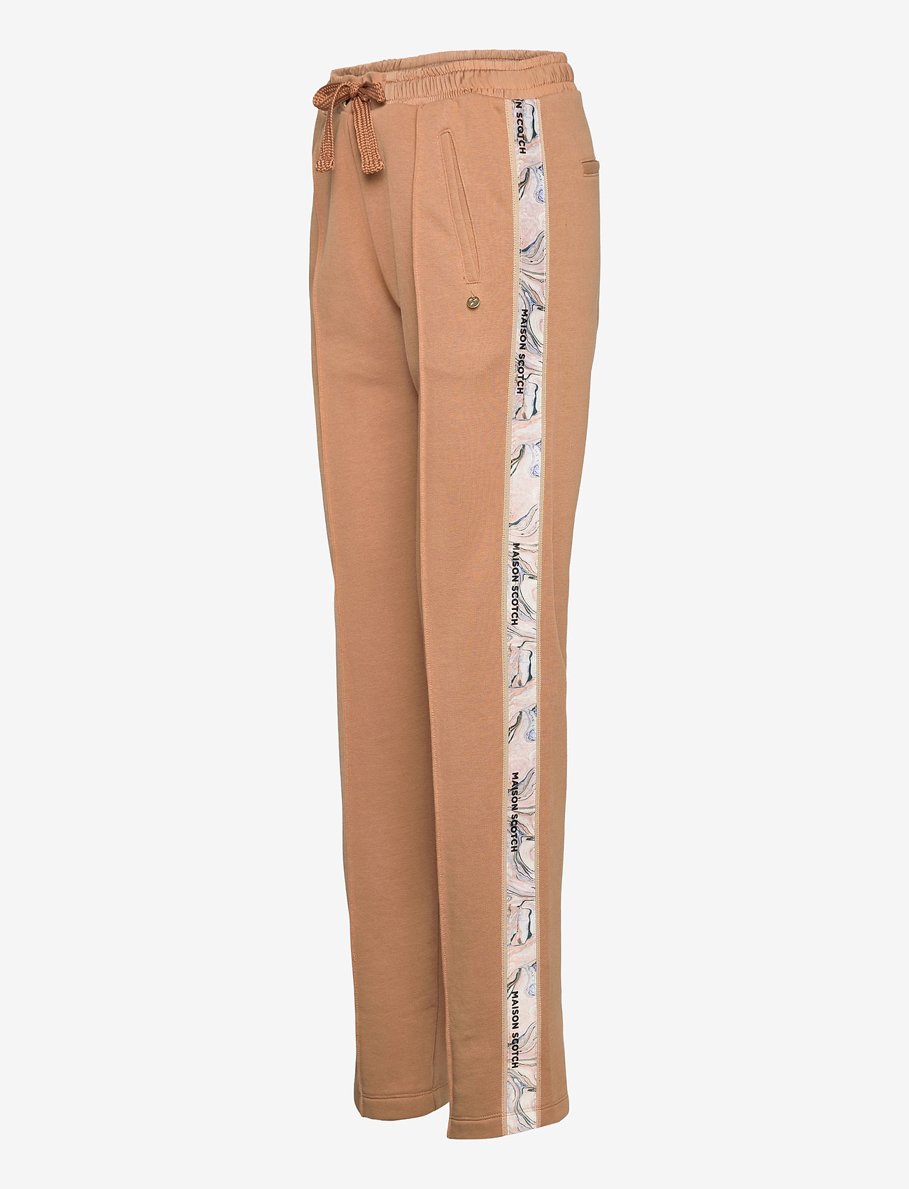 Scotch & Soda - Sweatpants with side tapes - camel - 2