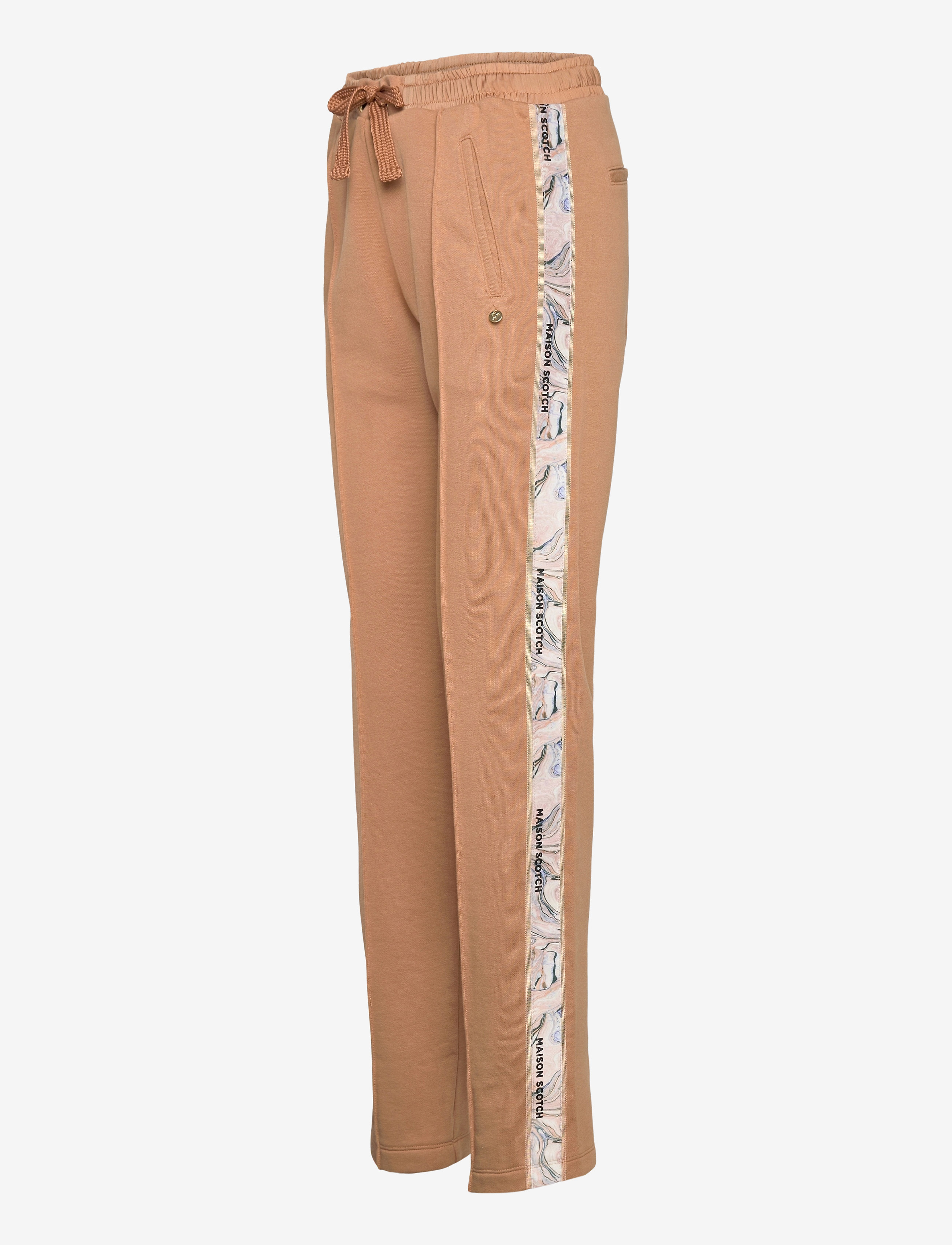 Scotch & Soda - Sweatpants with side tapes - camel - 3