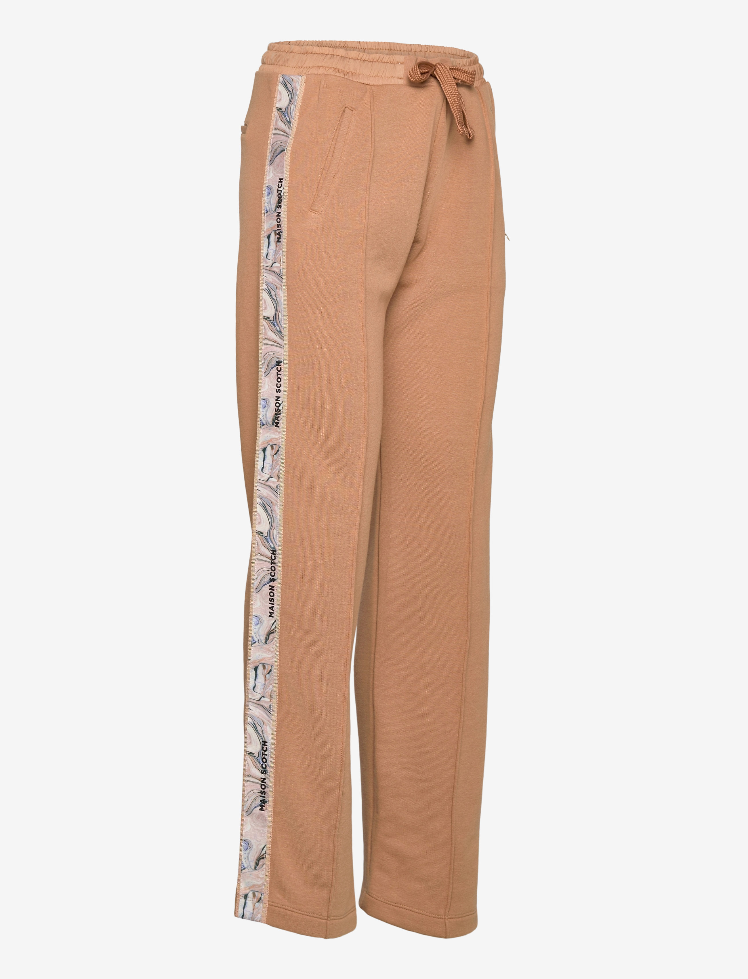 Scotch & Soda - Sweatpants with side tapes - camel - 4