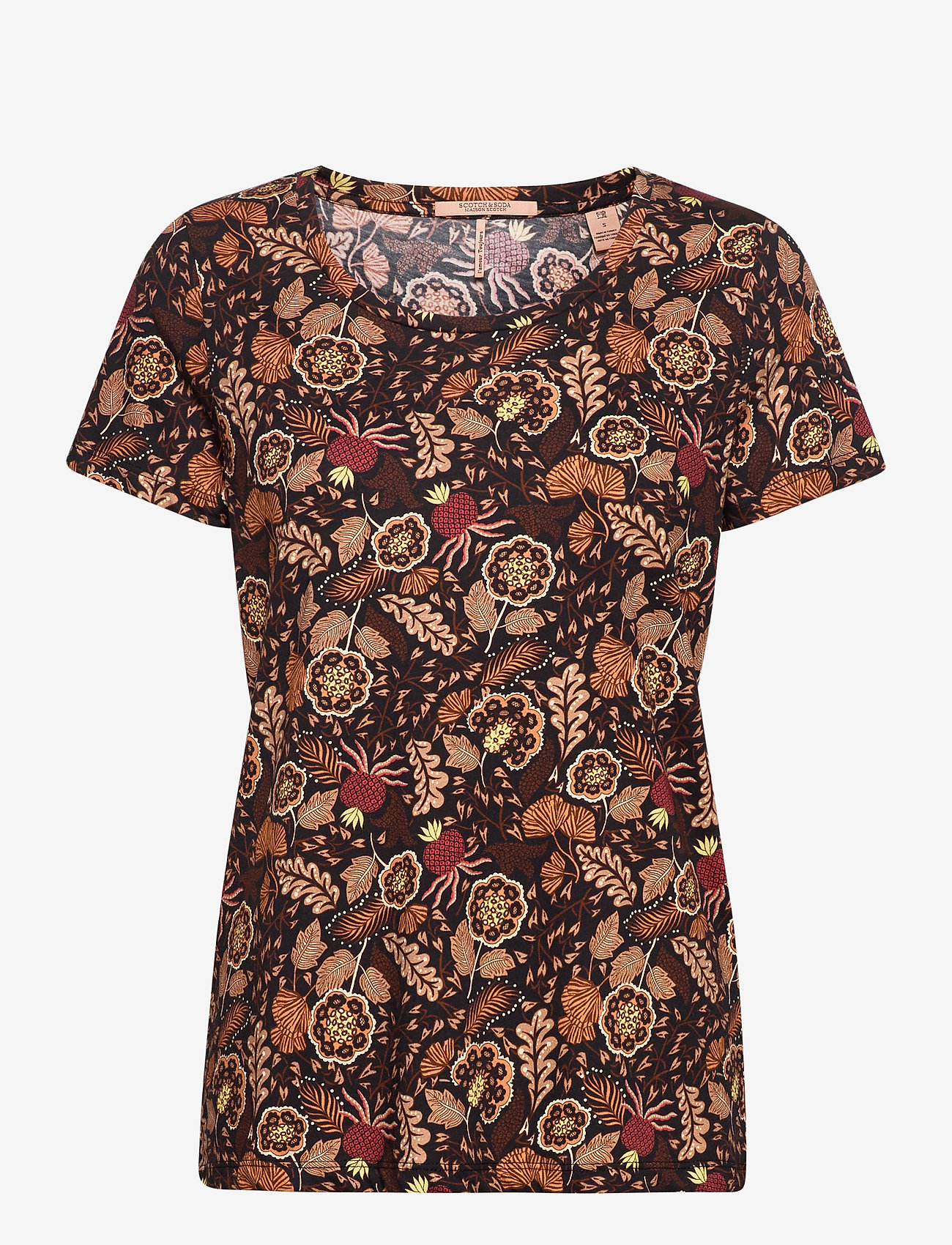 Scotch & Soda - Printed short sleeve tee - combo a - 0